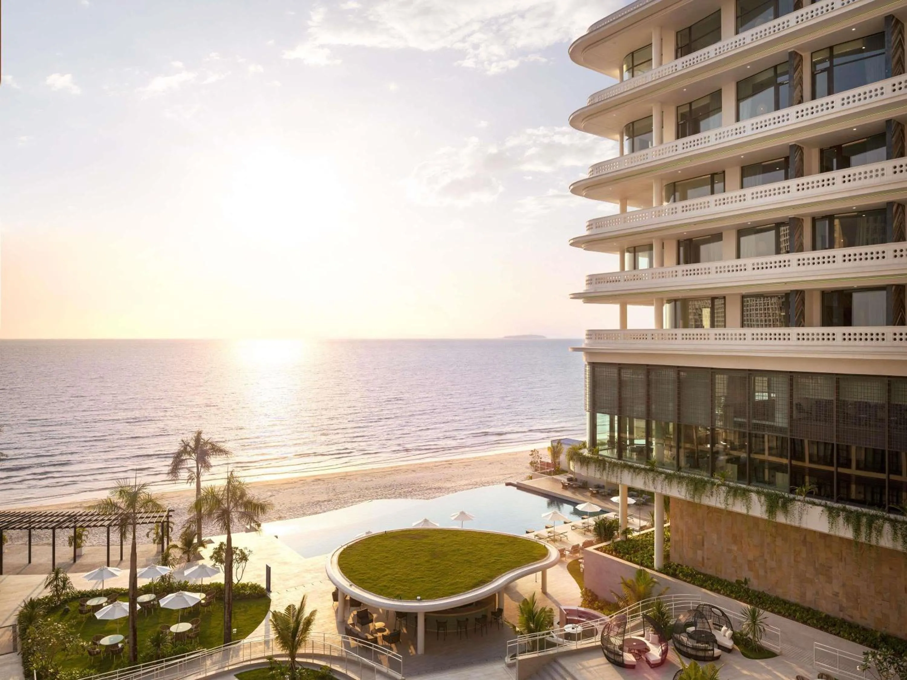 Property building in Novotel Sihanoukville Holiday Resort