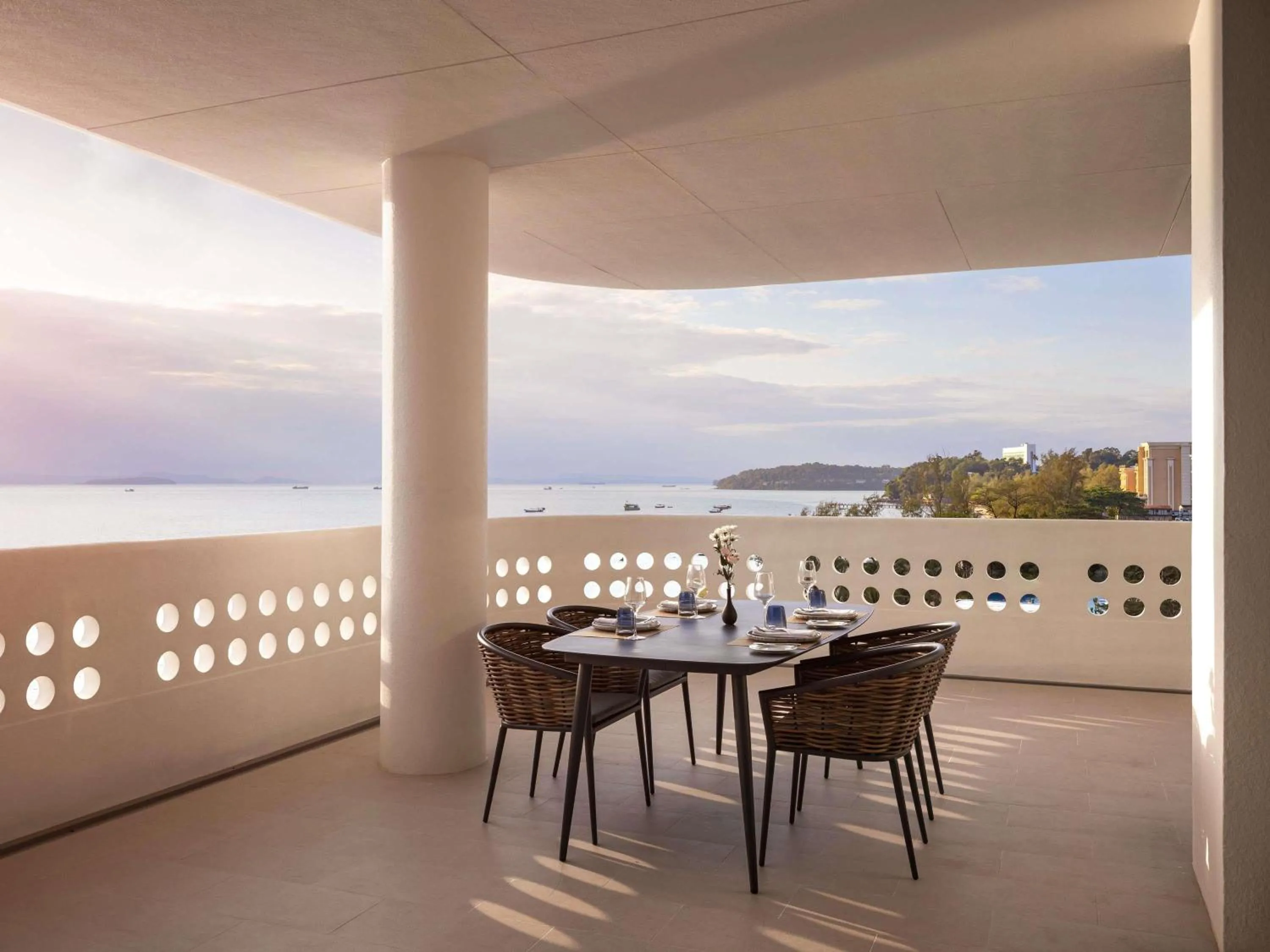 Bedroom in Novotel Sihanoukville Holiday Resort