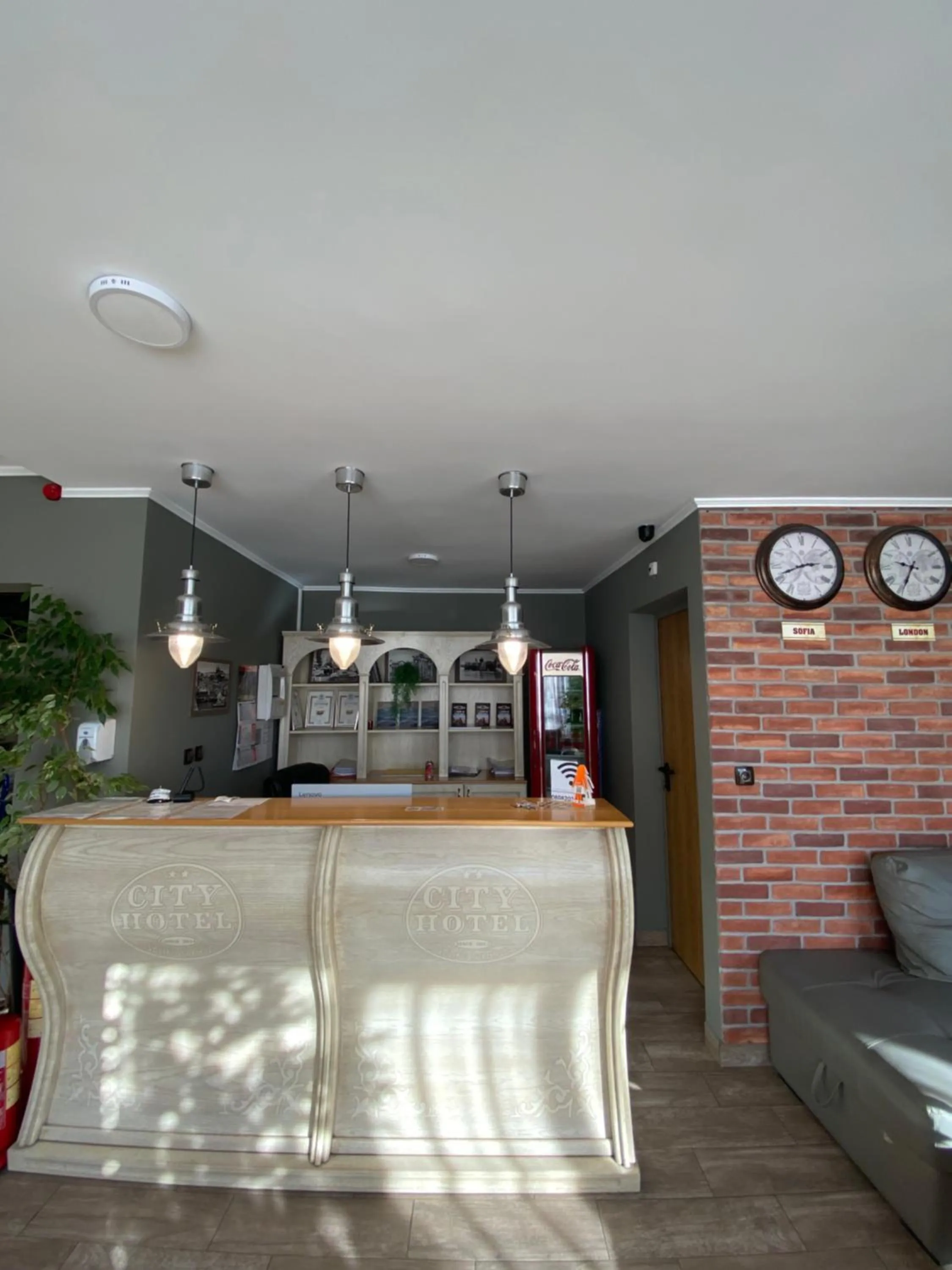 Living room in City Hotel