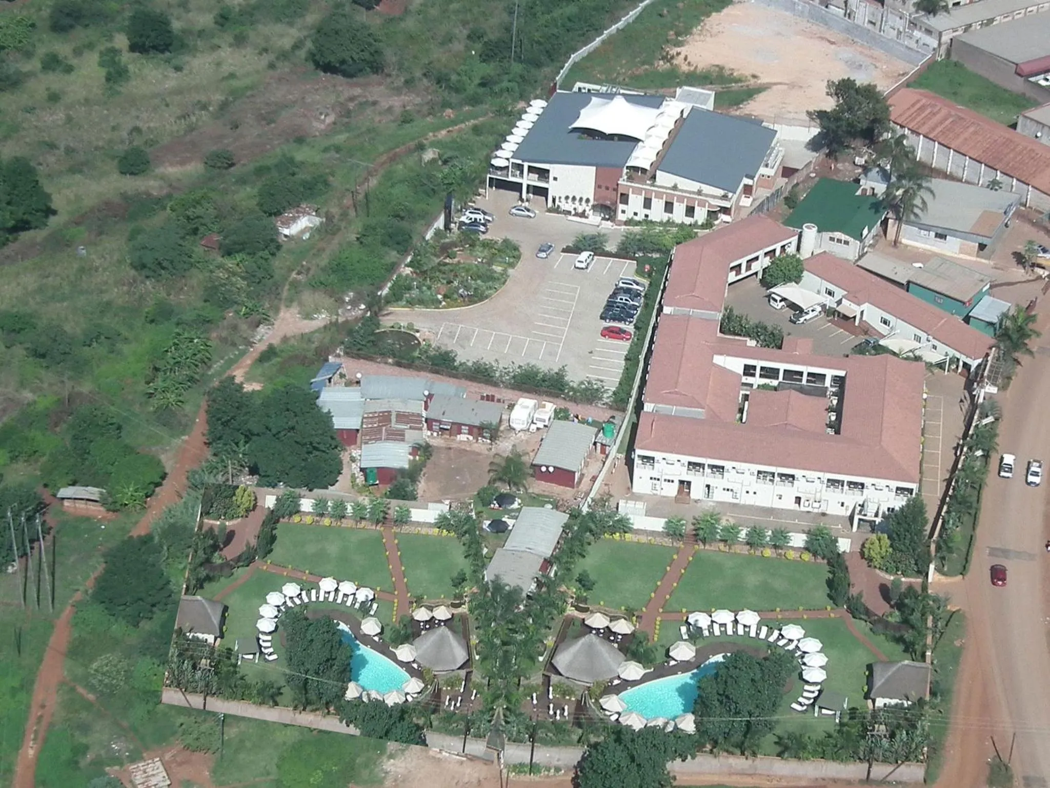 Bird's eye view in 2Ten Hotel