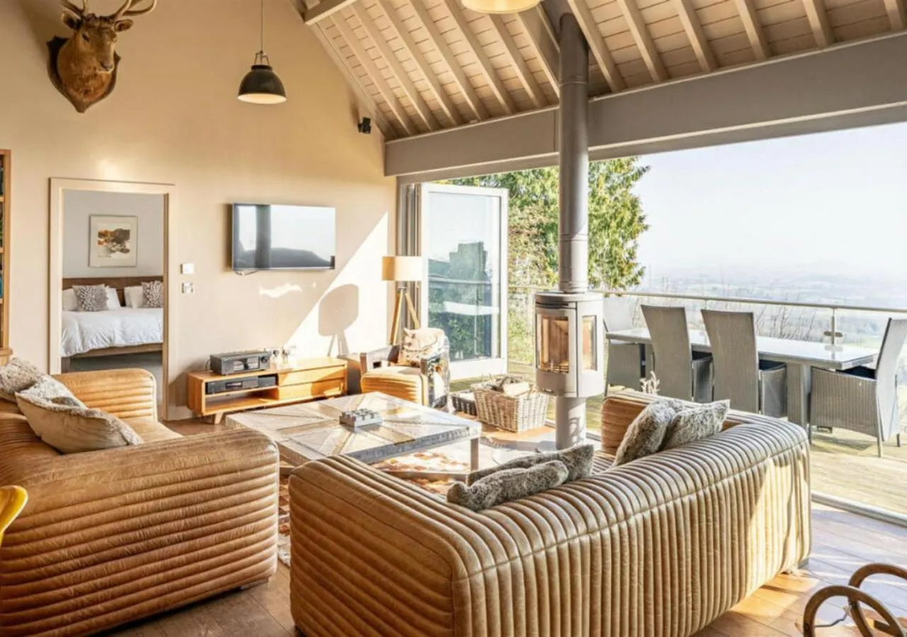 Living room in Cottage In The Wood