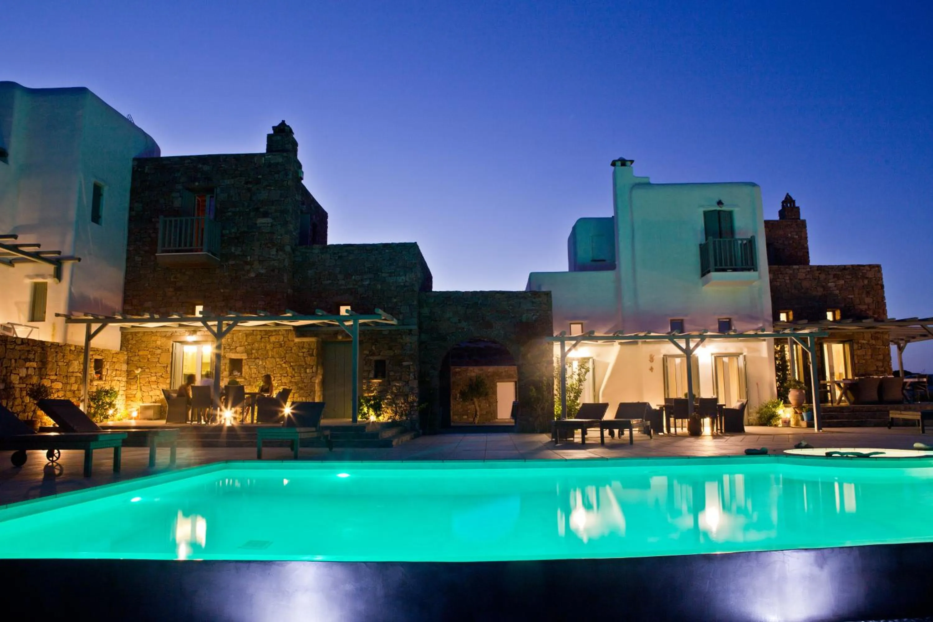 Facade/entrance in Niriides Homes & Villas