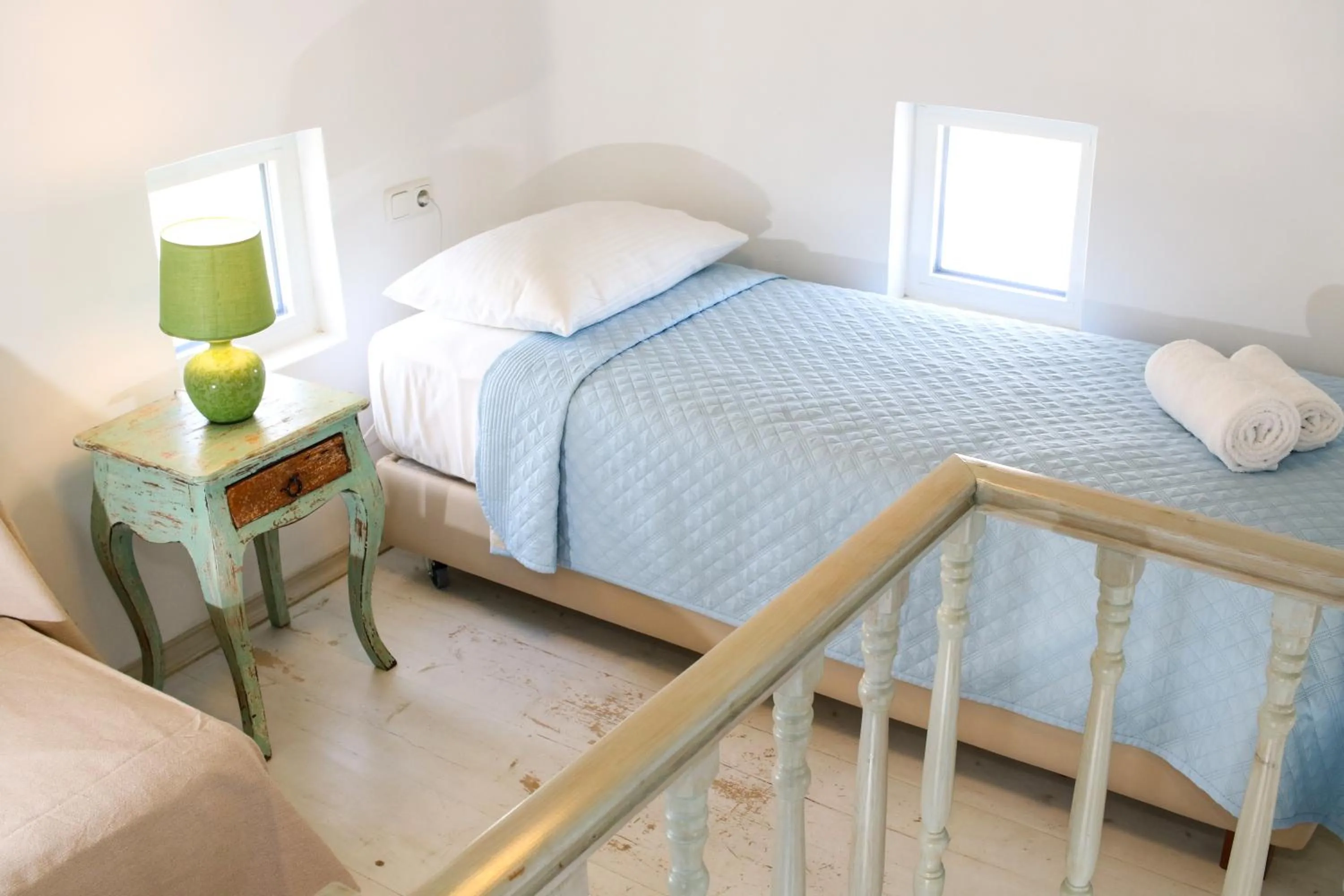 Bedroom, Bed in Niriides Homes & Villas