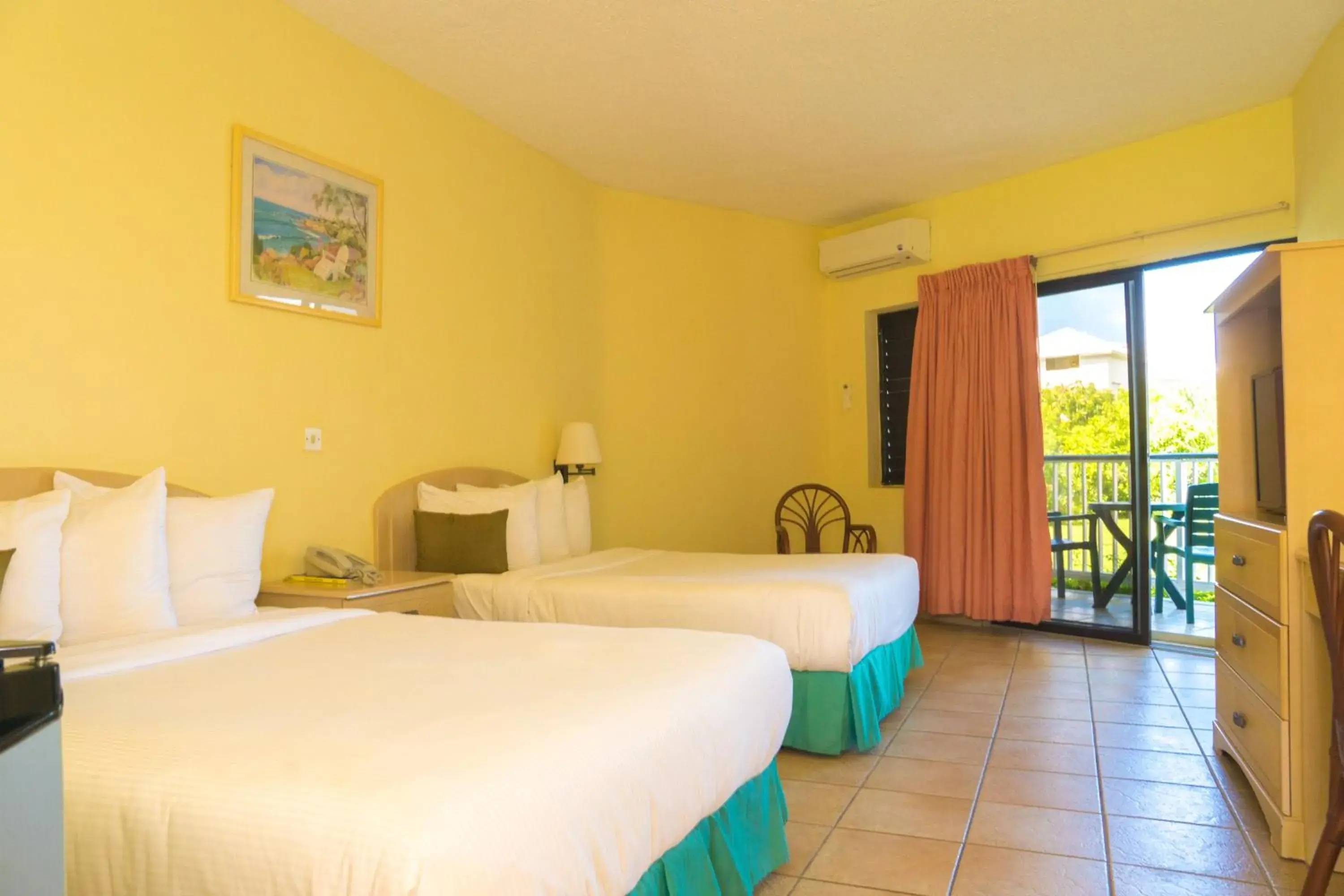 Ocean View Room with Two Double Beds in Allamanda Beach Resort Ocean View Room with Two Double Beds in Allamanda Beach Resort