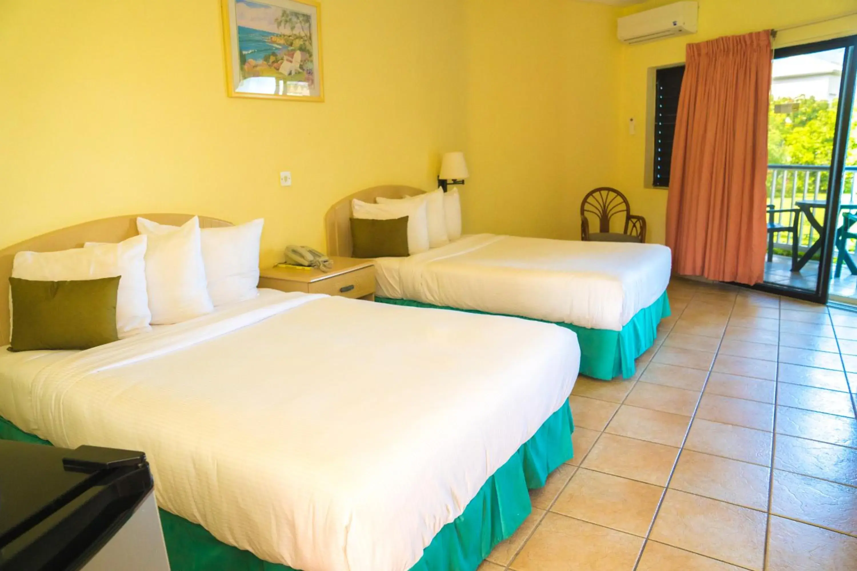 Garden View Room with Two Double Beds in Allamanda Beach Resort Garden View Room with Two Double Beds in Allamanda Beach Resort