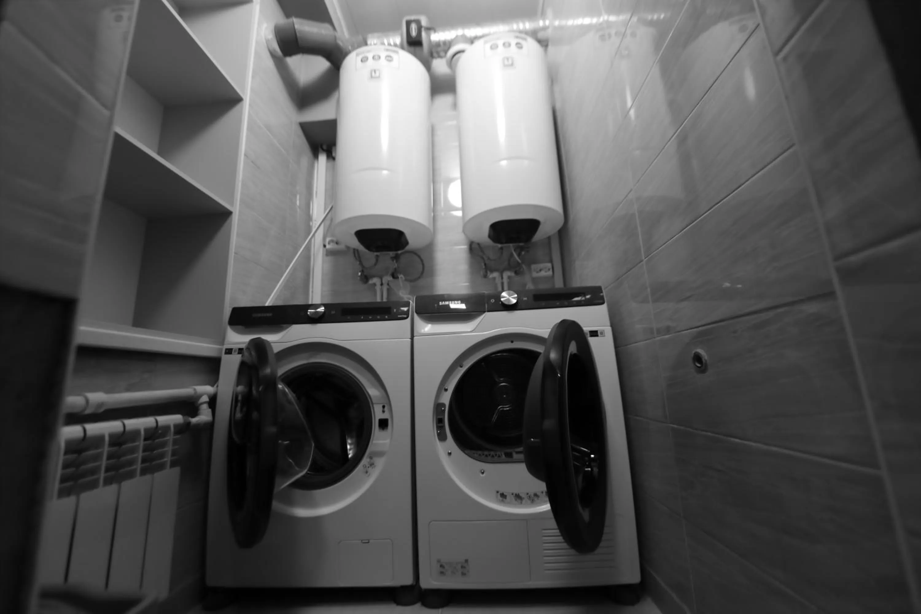 washing machine in Cozy Hostel