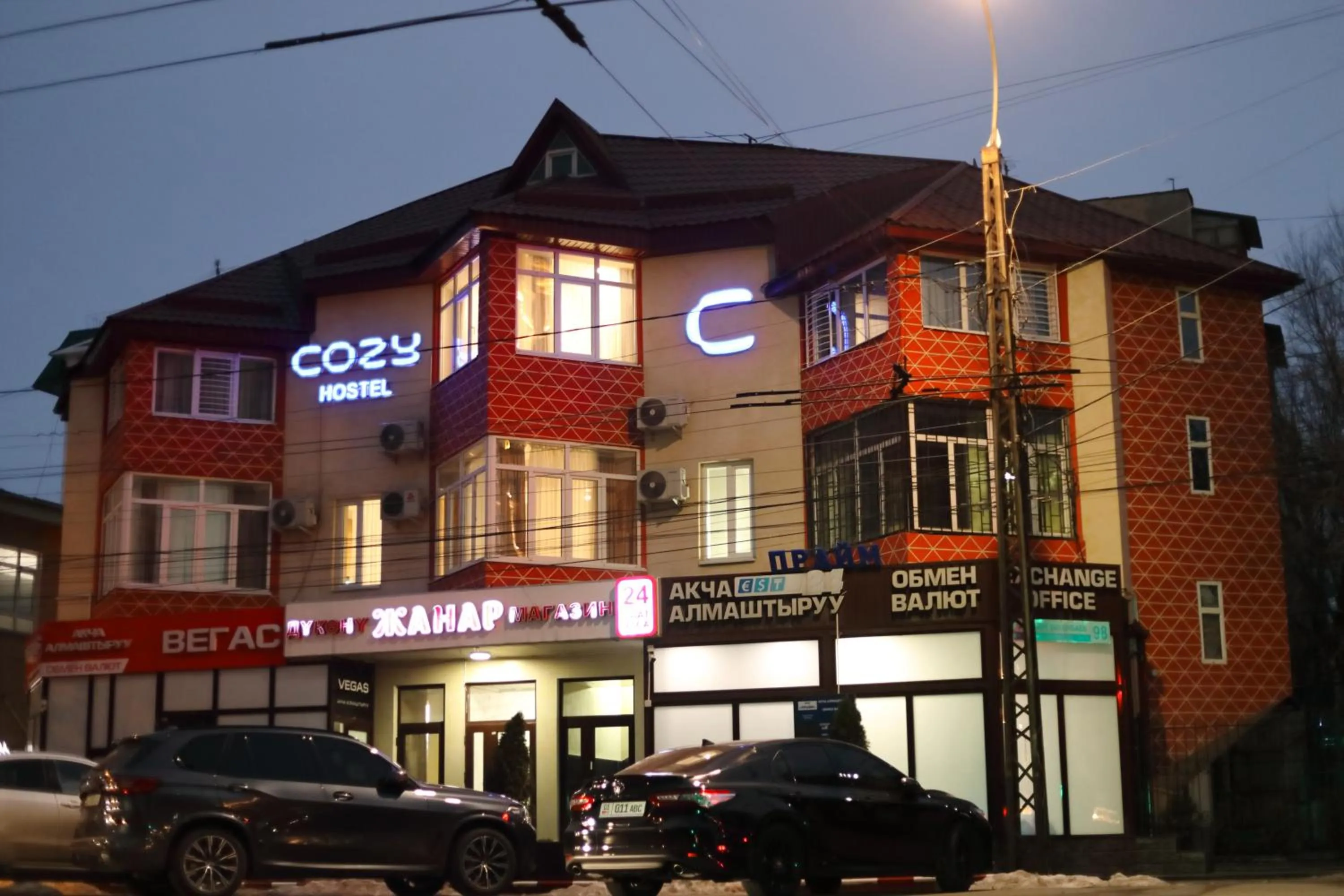 Property building in Cozy Hostel