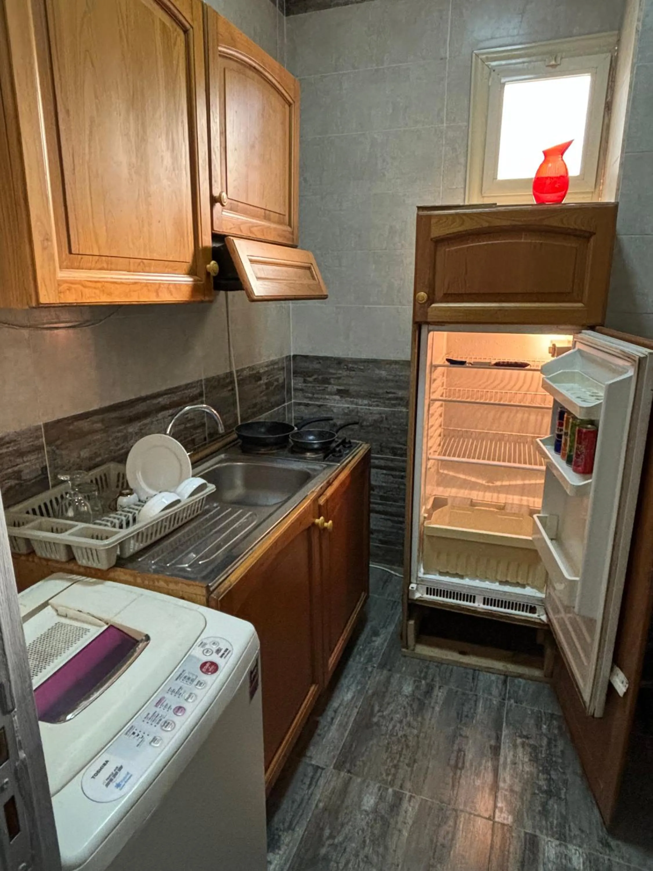 Kitchen or kitchenette in K Boutique Hotel MedSpa-Pyramids & Grand Egyptian Museum