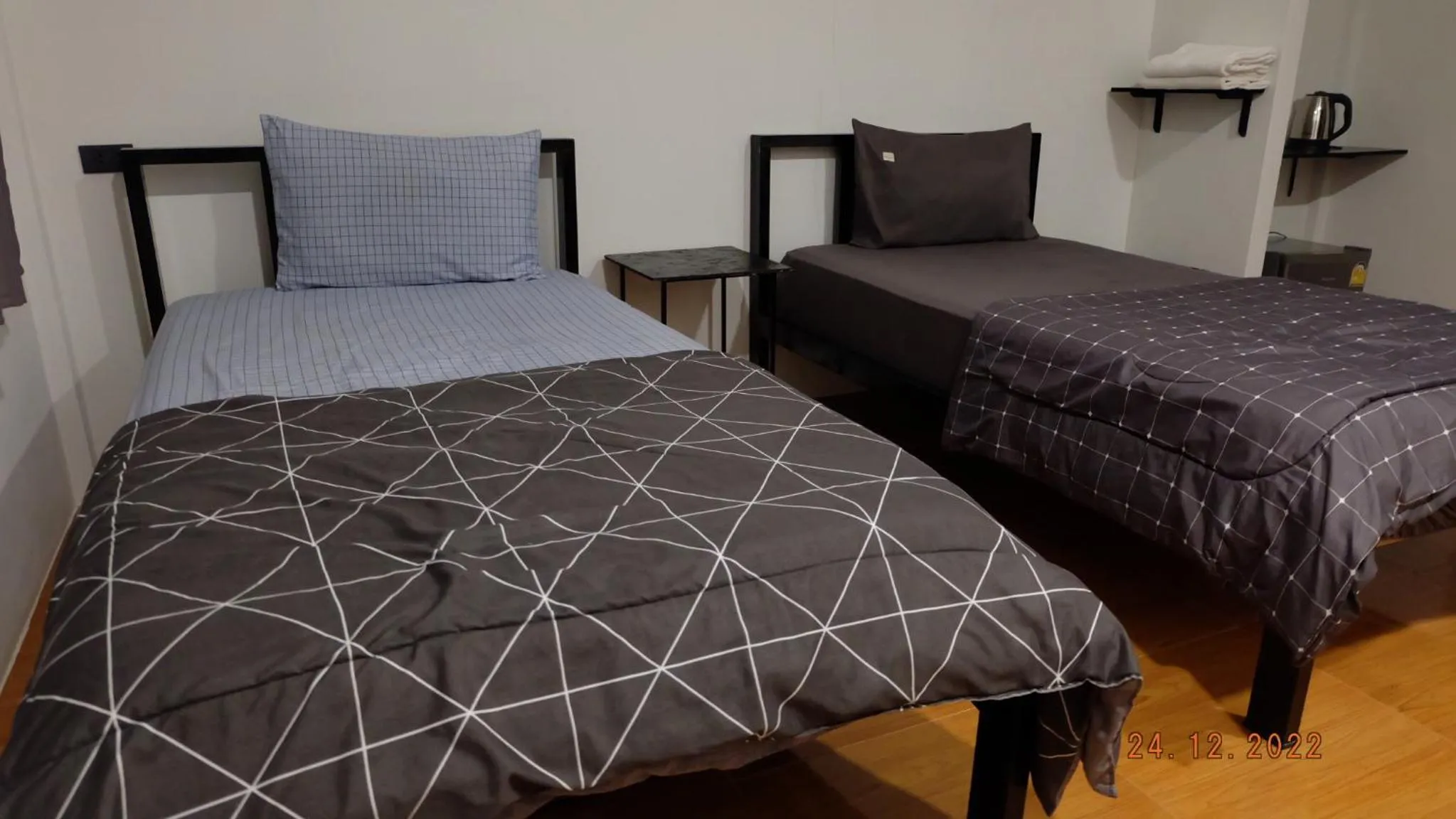 Bed in เช็คอินรีสอร์ท Check-in Resort