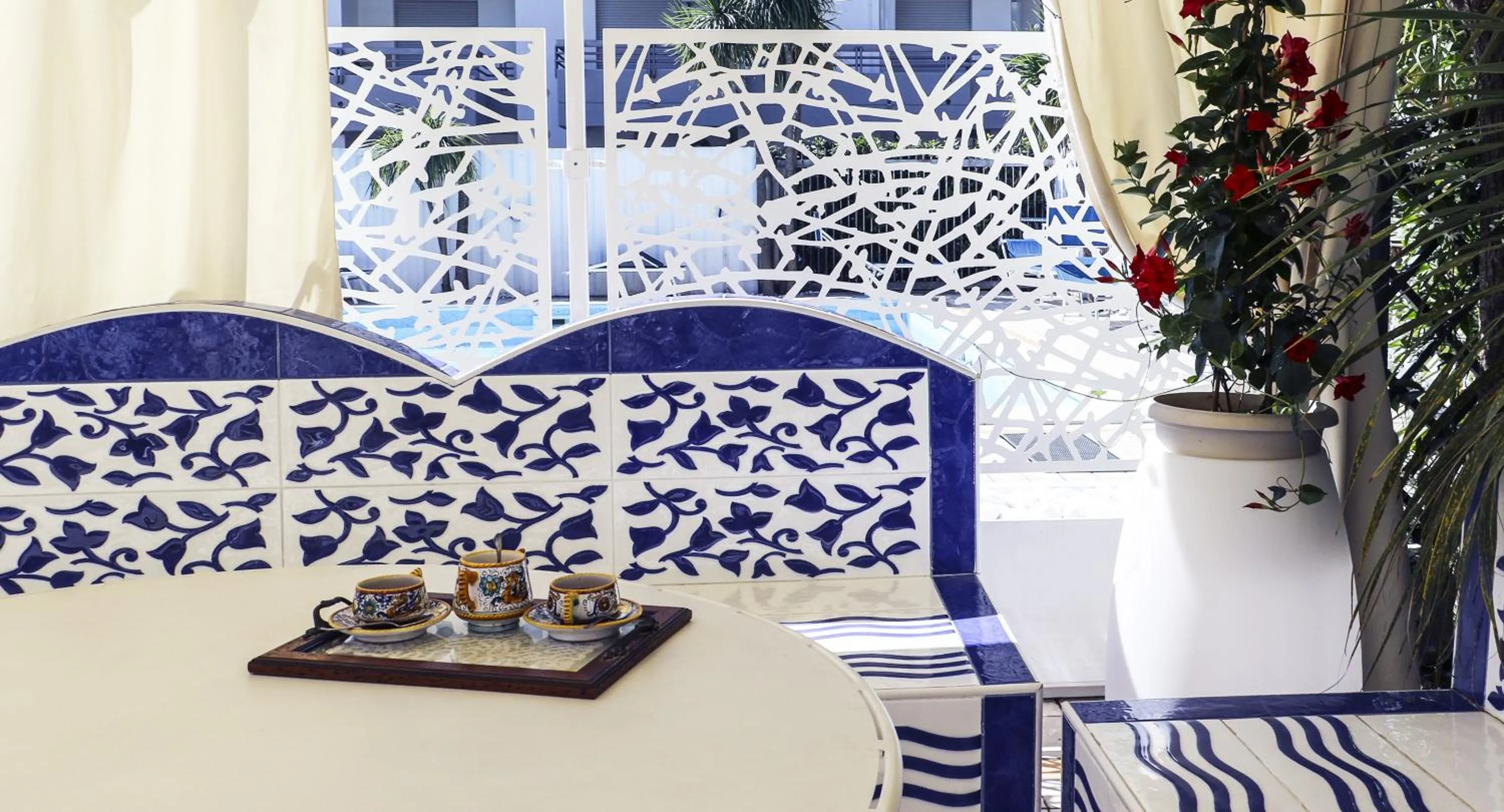 Inner courtyard view in Residence Acquamarina