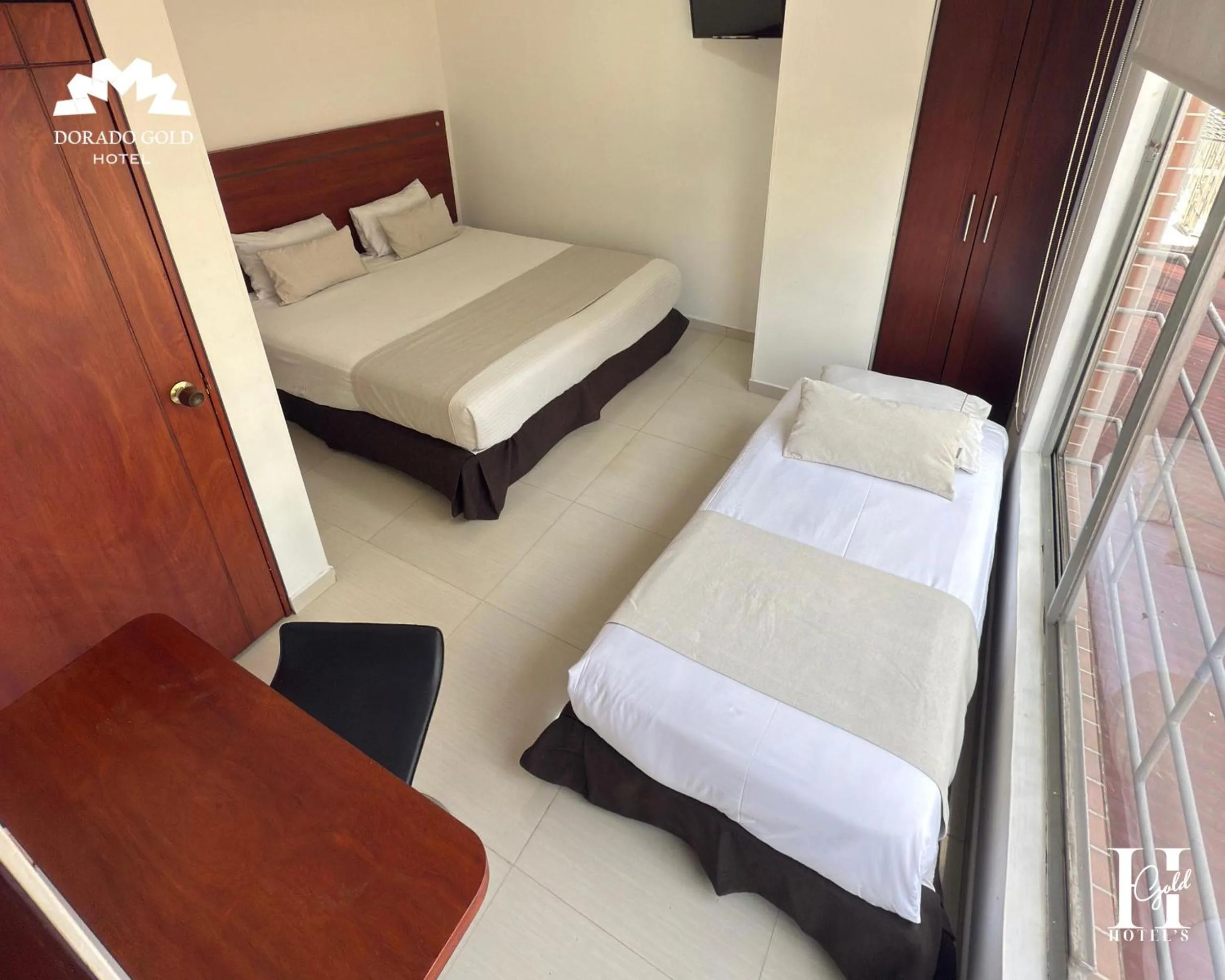 Bed in Hotel Dorado Gold