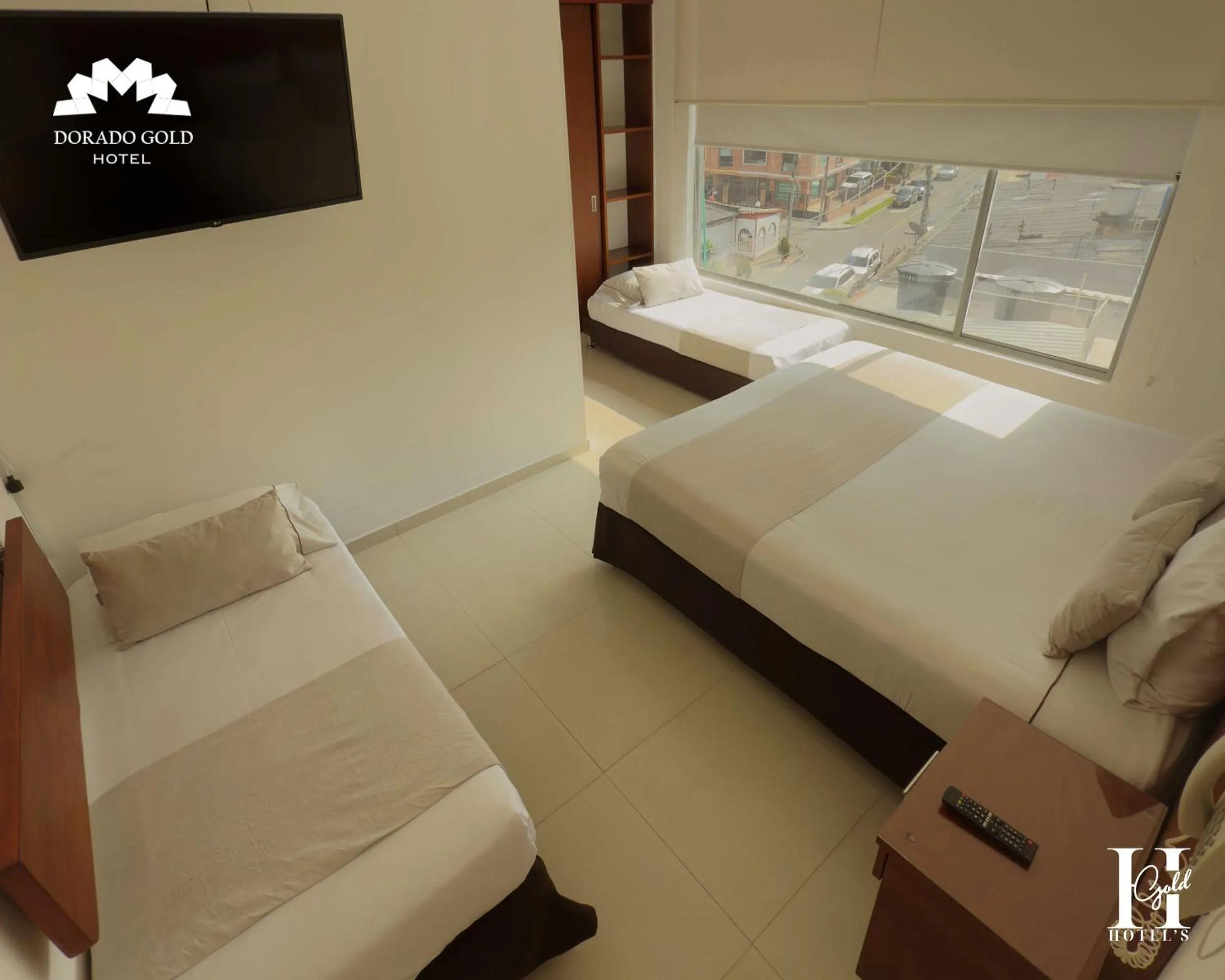 Bed in Hotel Dorado Gold