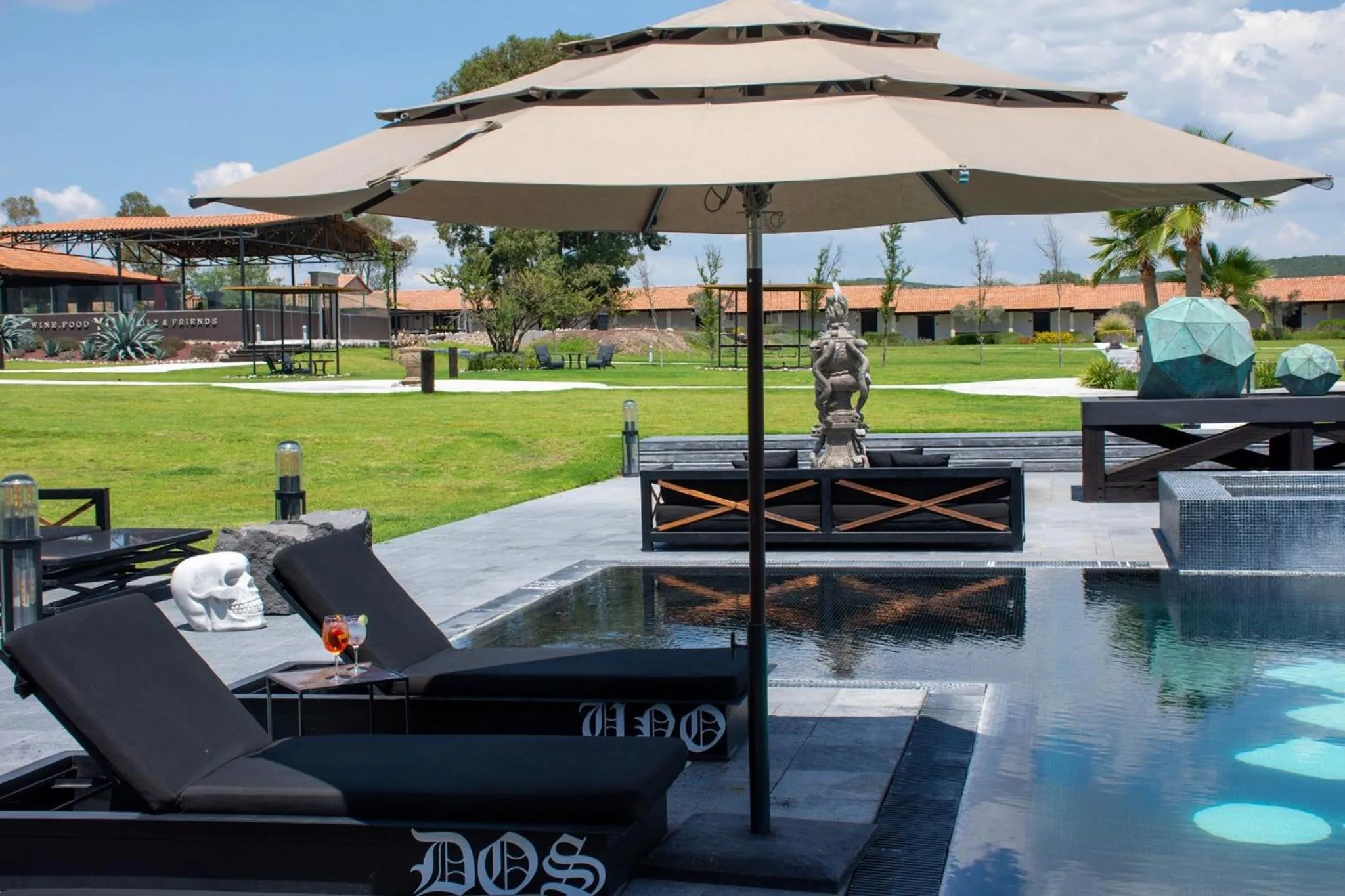 Natural landscape in Hacienda Los Picachos