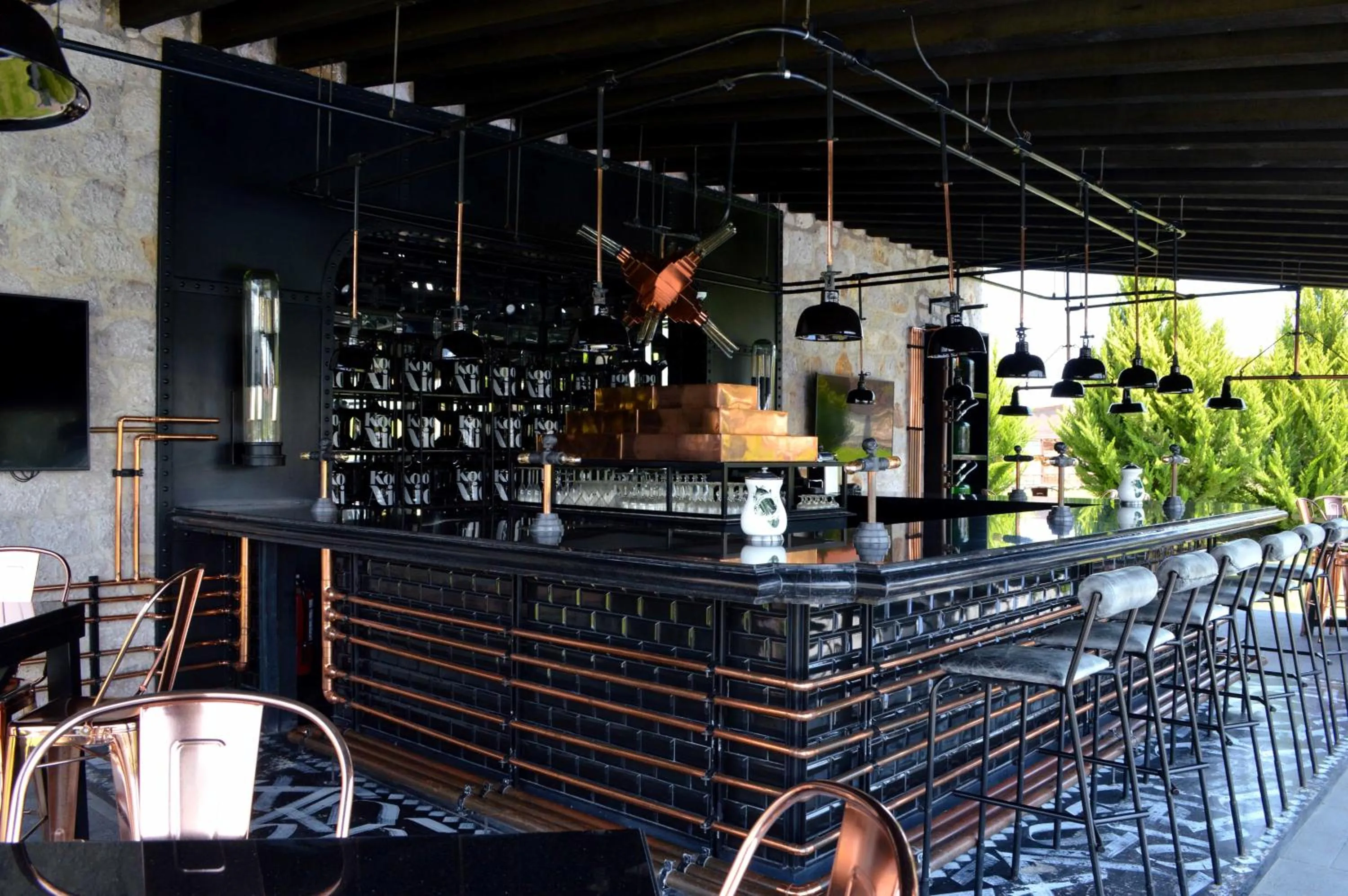 Lounge or bar in Hacienda Los Picachos