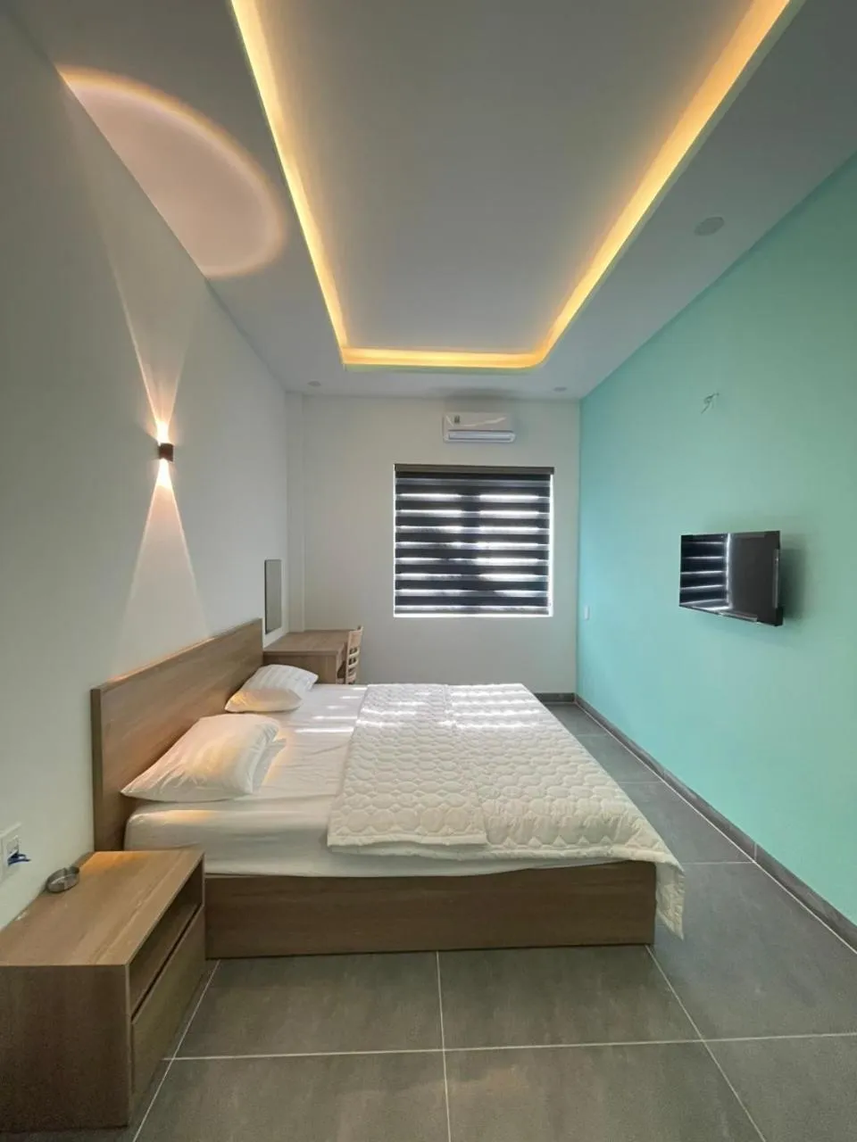 Bed in Ruby Motel Bà Rịa