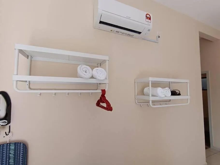 towels in The Horizon Ipoh Dual L13 by Grab A Stay