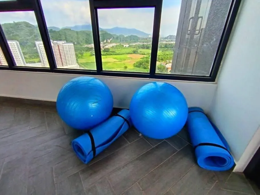 Fitness centre/facilities in The Horizon Ipoh Dual L13 by Grab A Stay