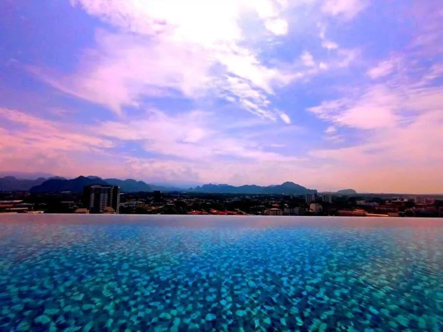 Swimming pool in The Horizon Ipoh Dual L13 by Grab A Stay