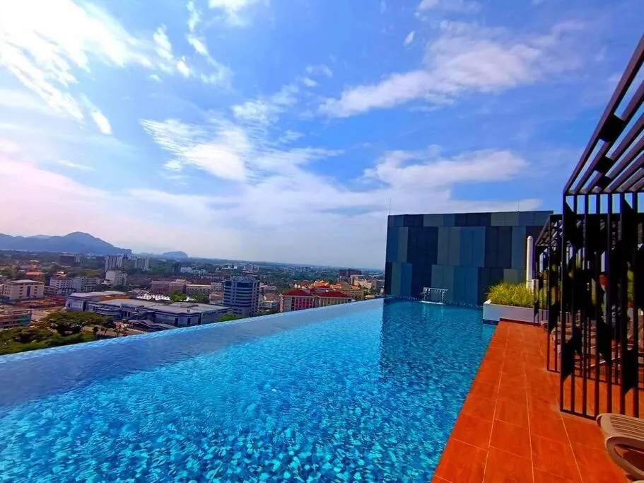 Swimming pool in The Horizon Ipoh Dual L13 by Grab A Stay