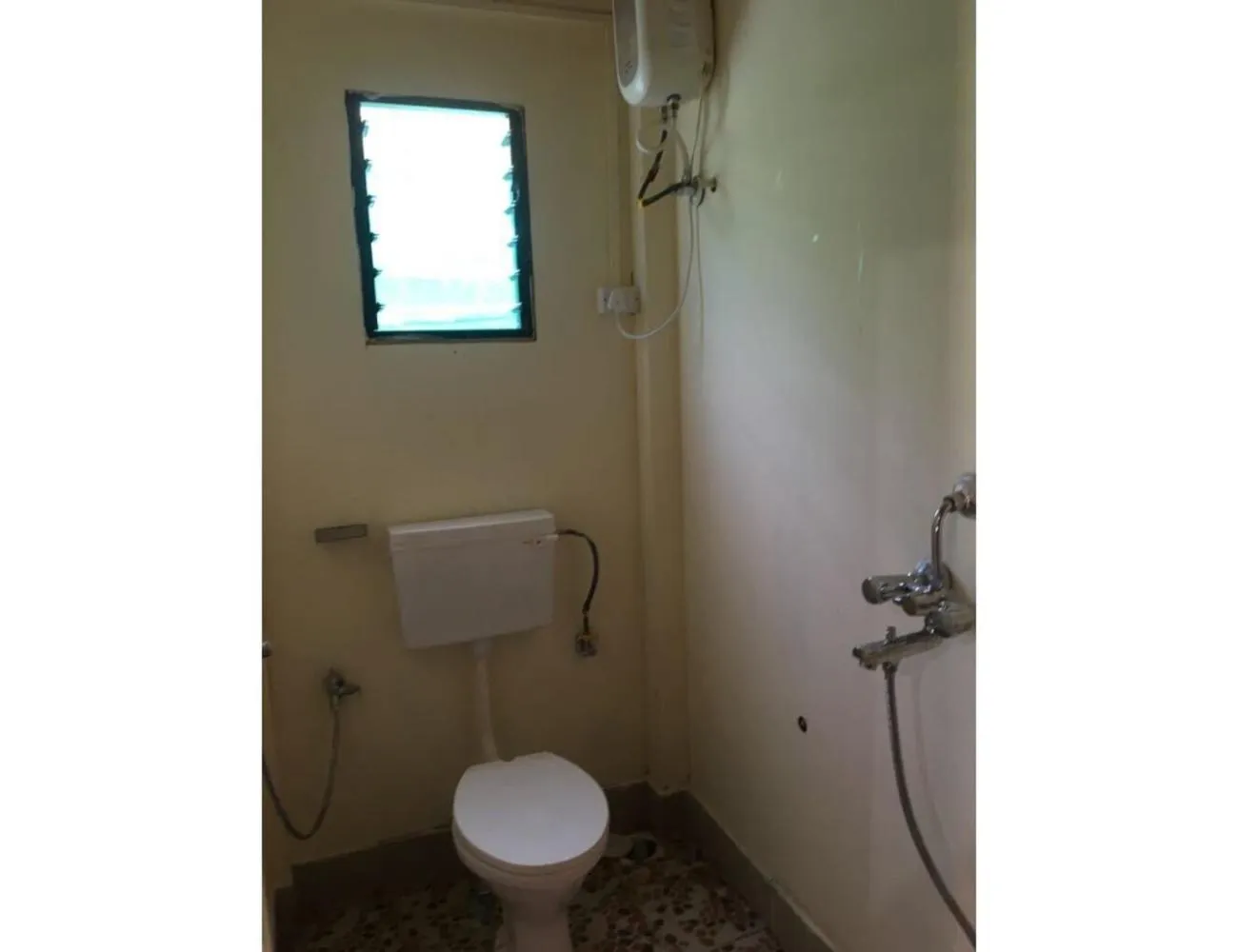 Toilet in Mermaid Resort, Arambol, Goa