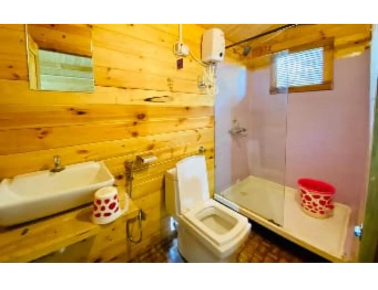 Bathroom in Mermaid Resort, Arambol, Goa