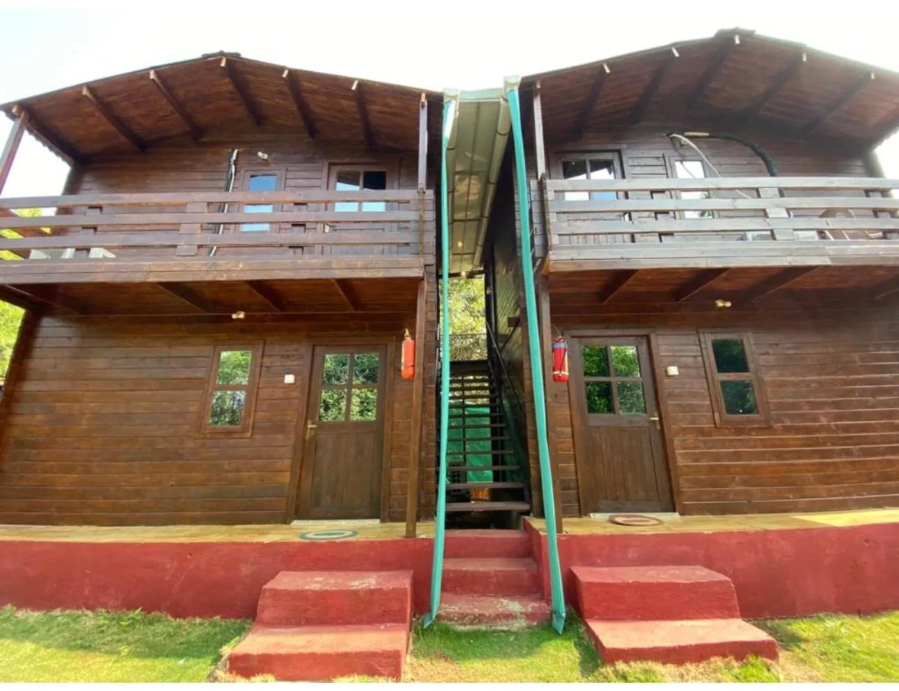 Property building in Mermaid Resort, Arambol, Goa