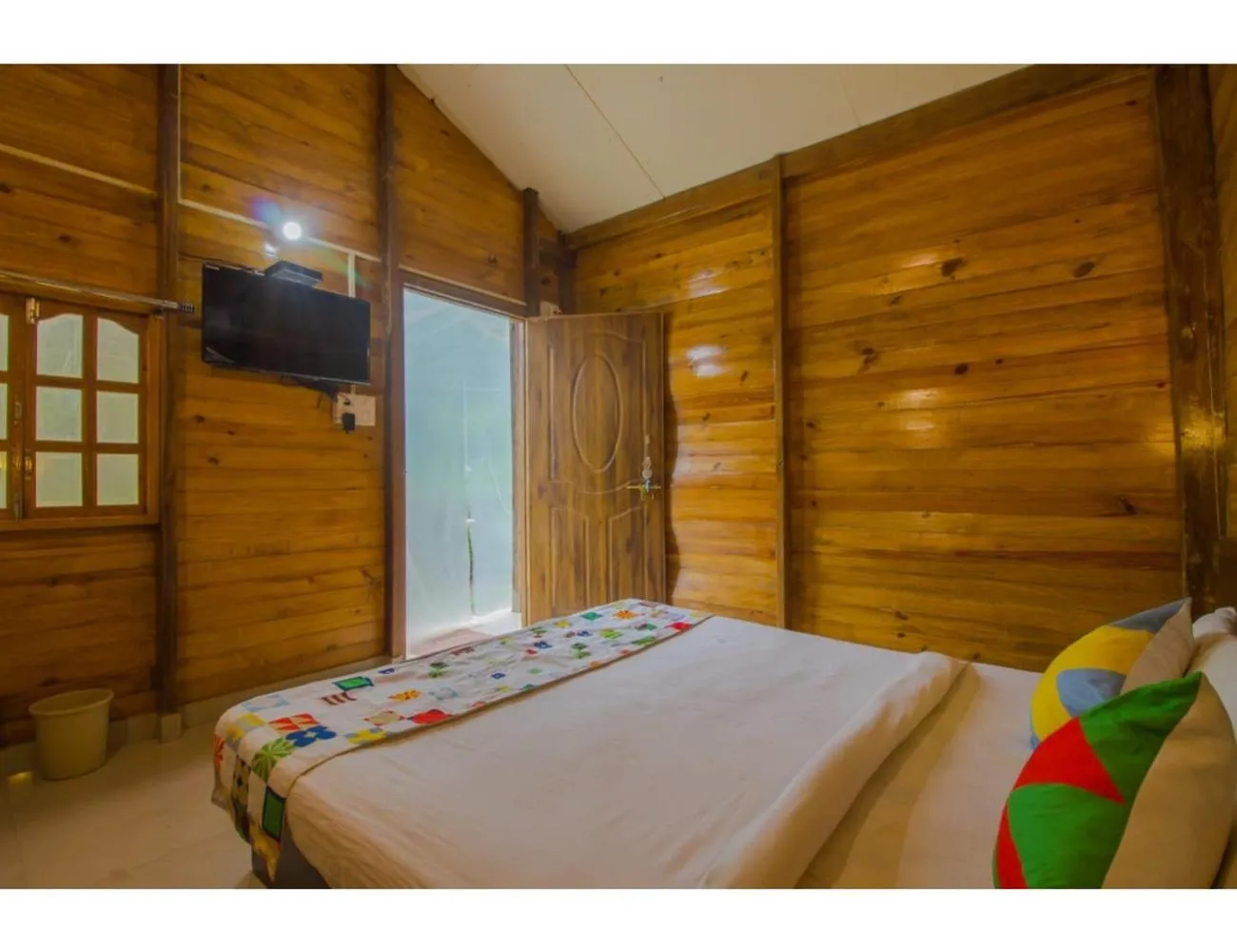 Bed in Mermaid Resort, Arambol, Goa