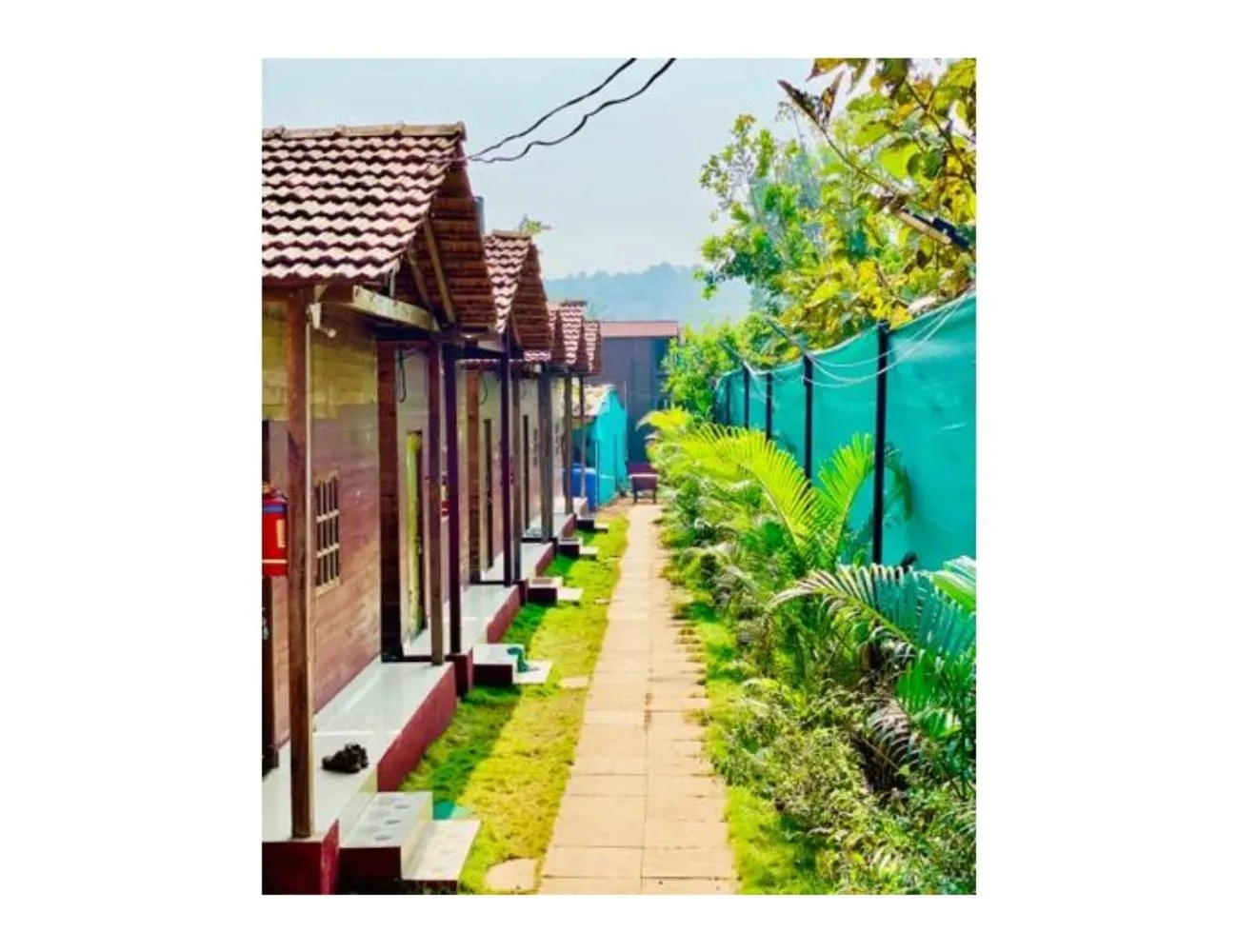 Property building in Mermaid Resort, Arambol, Goa