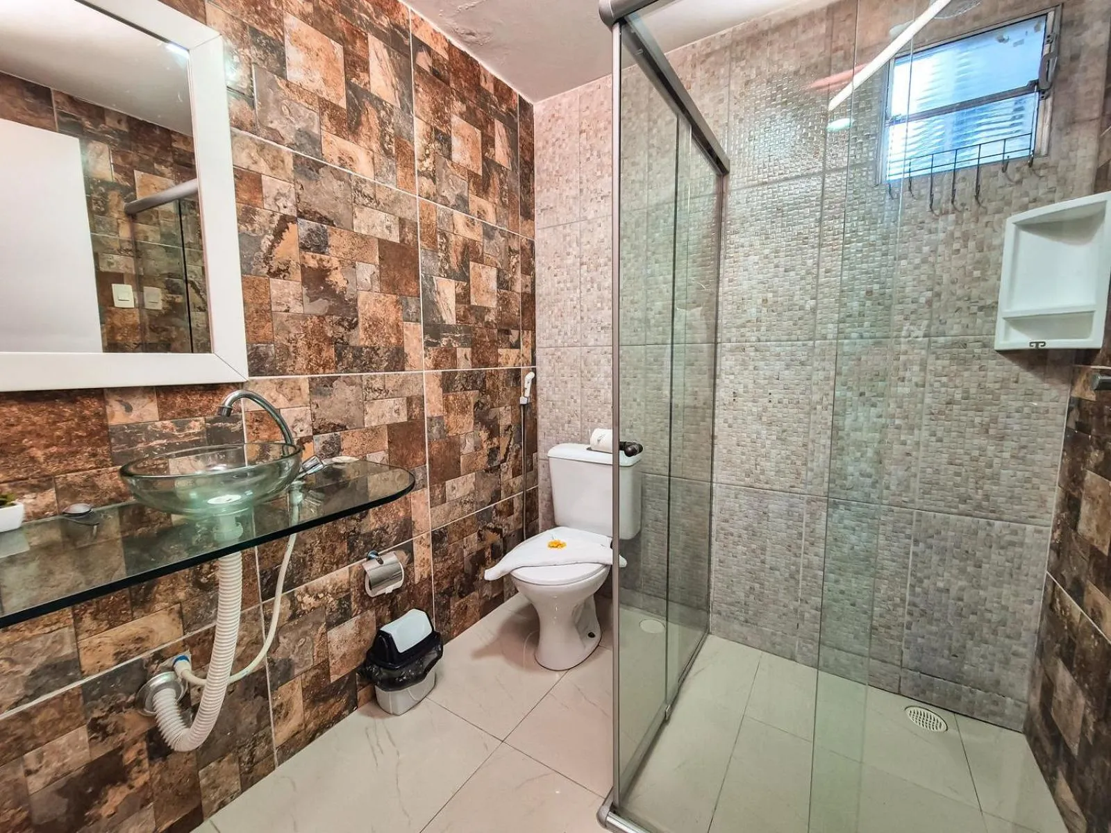 Shower in Pousada Cheiro do Mar