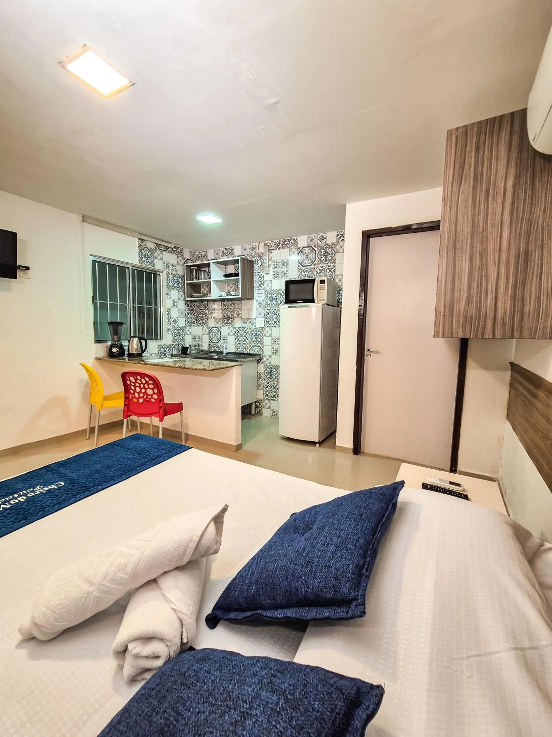 Bed in Pousada Cheiro do Mar