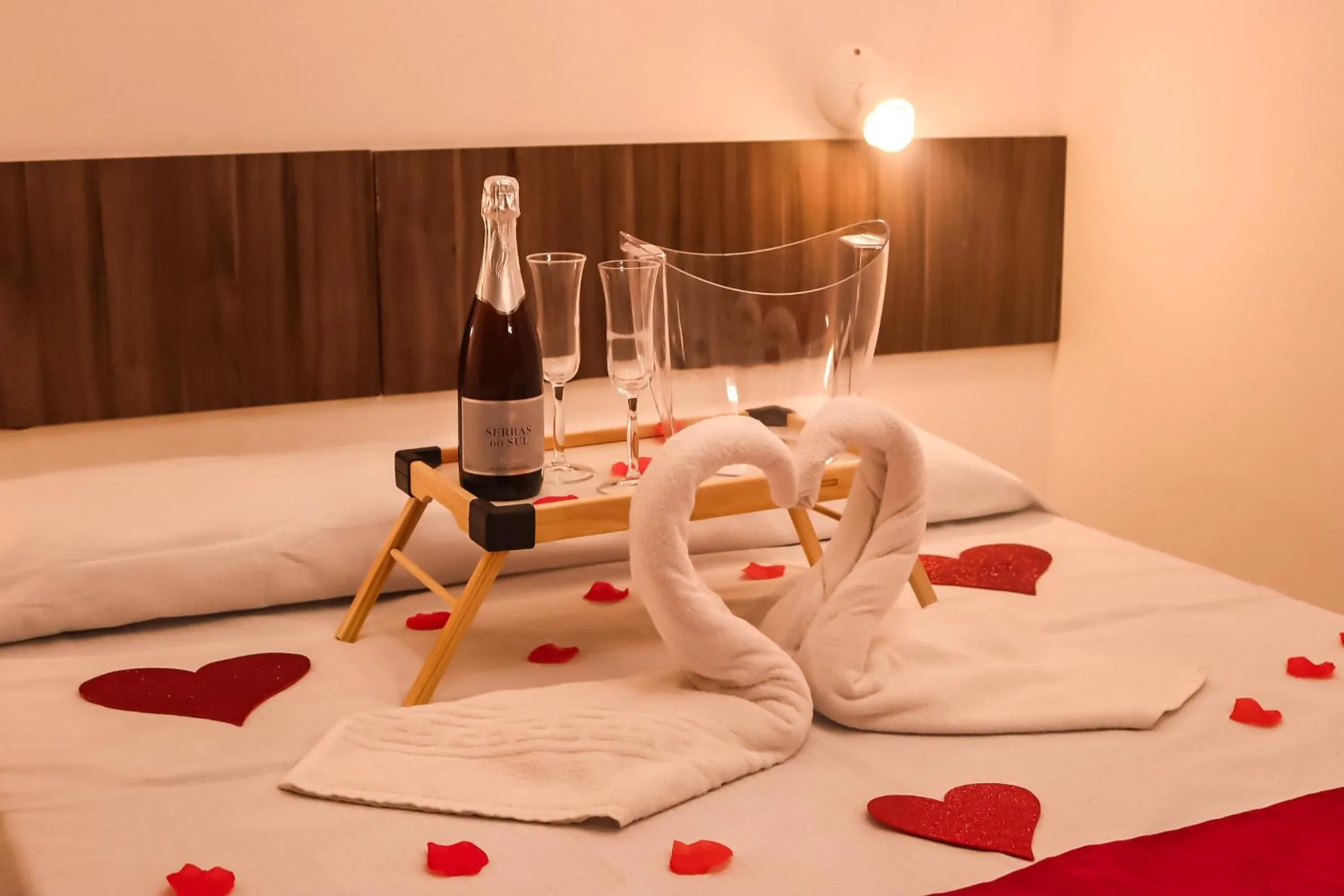 Bed in Pousada Cheiro do Mar