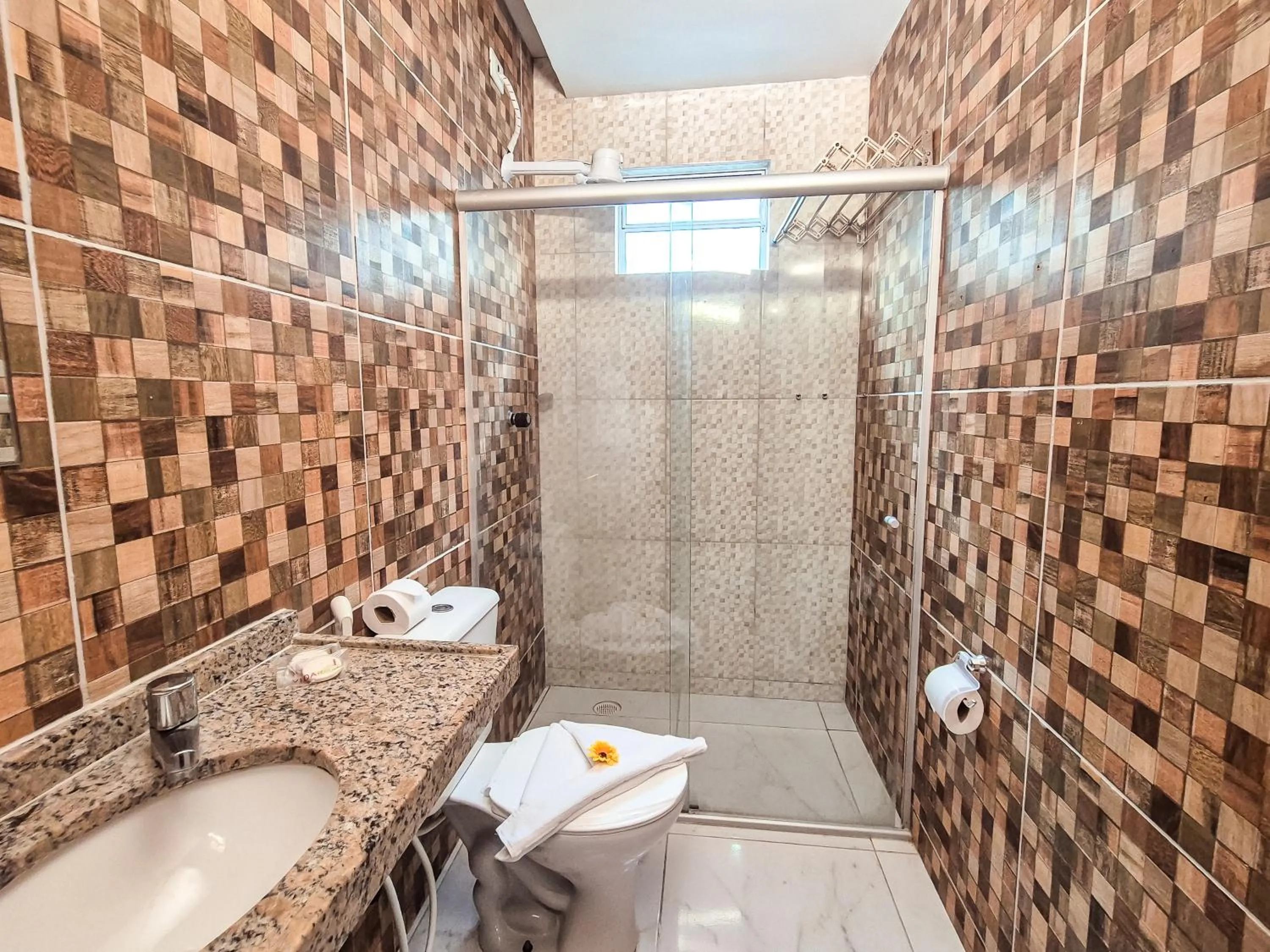 Shower in Pousada Cheiro do Mar