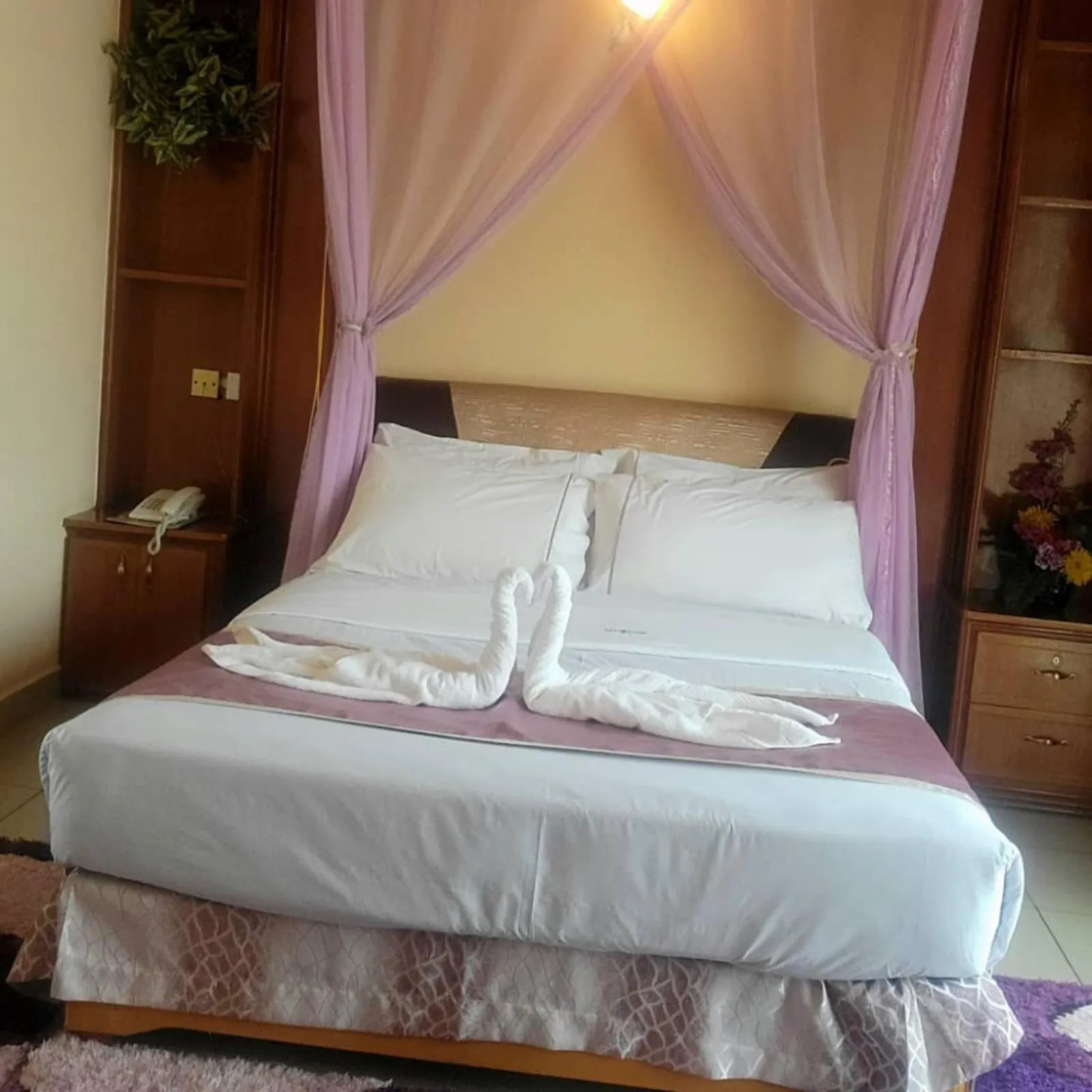 Bed in The Tick Hotel