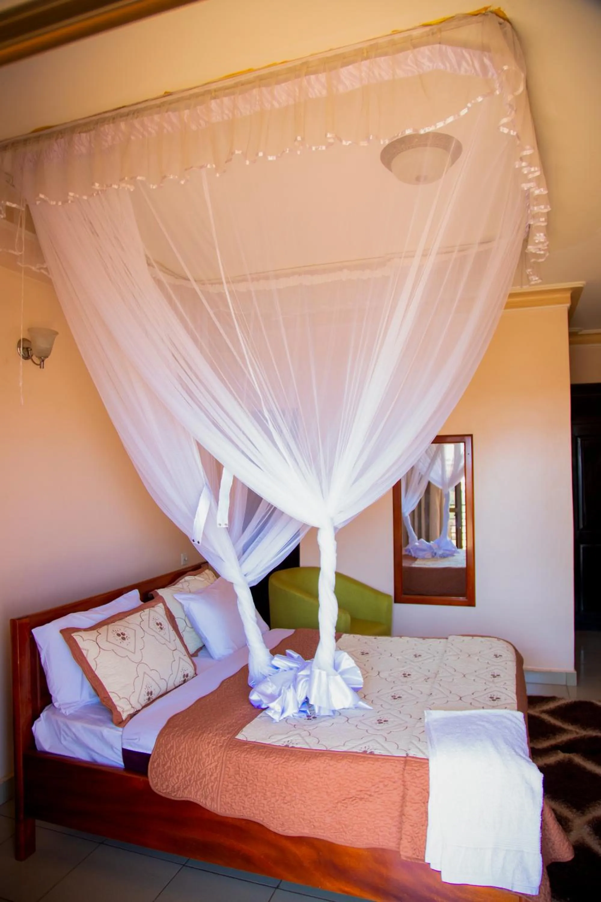 Bed in The Tick Hotel