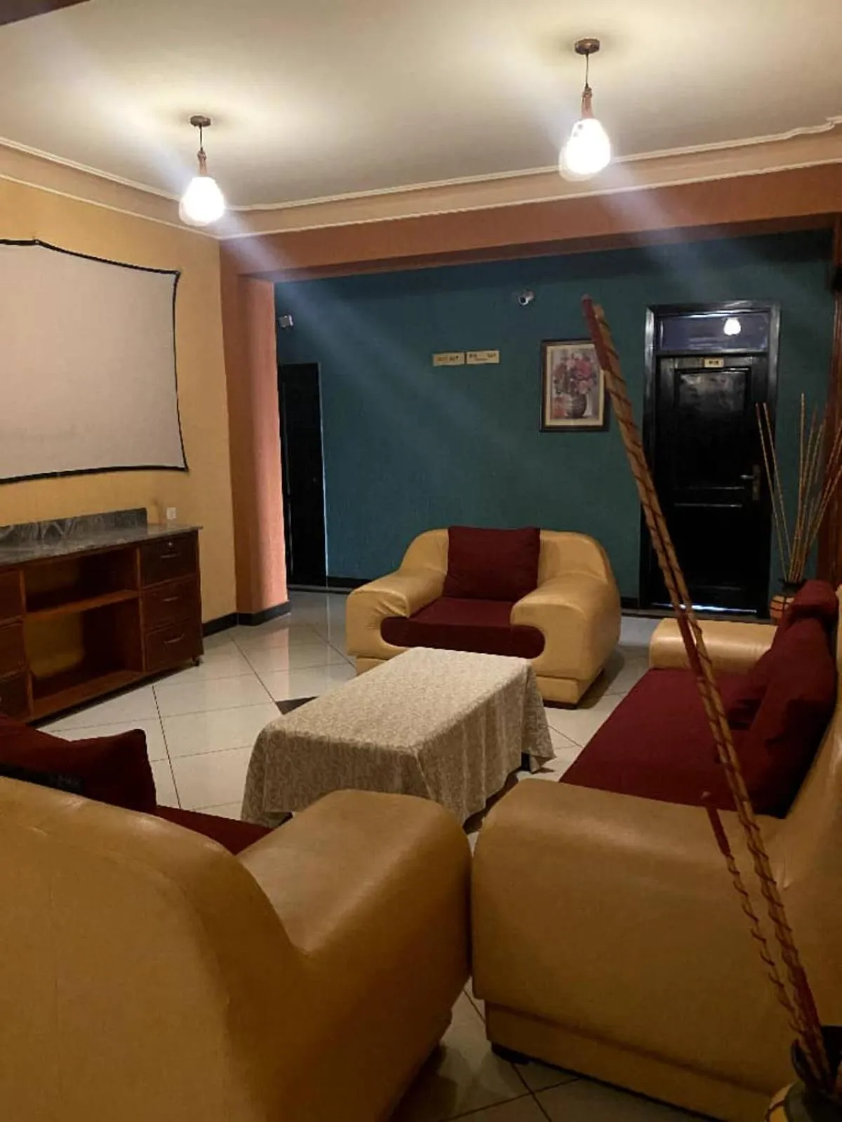 Seating area in The Tick Hotel