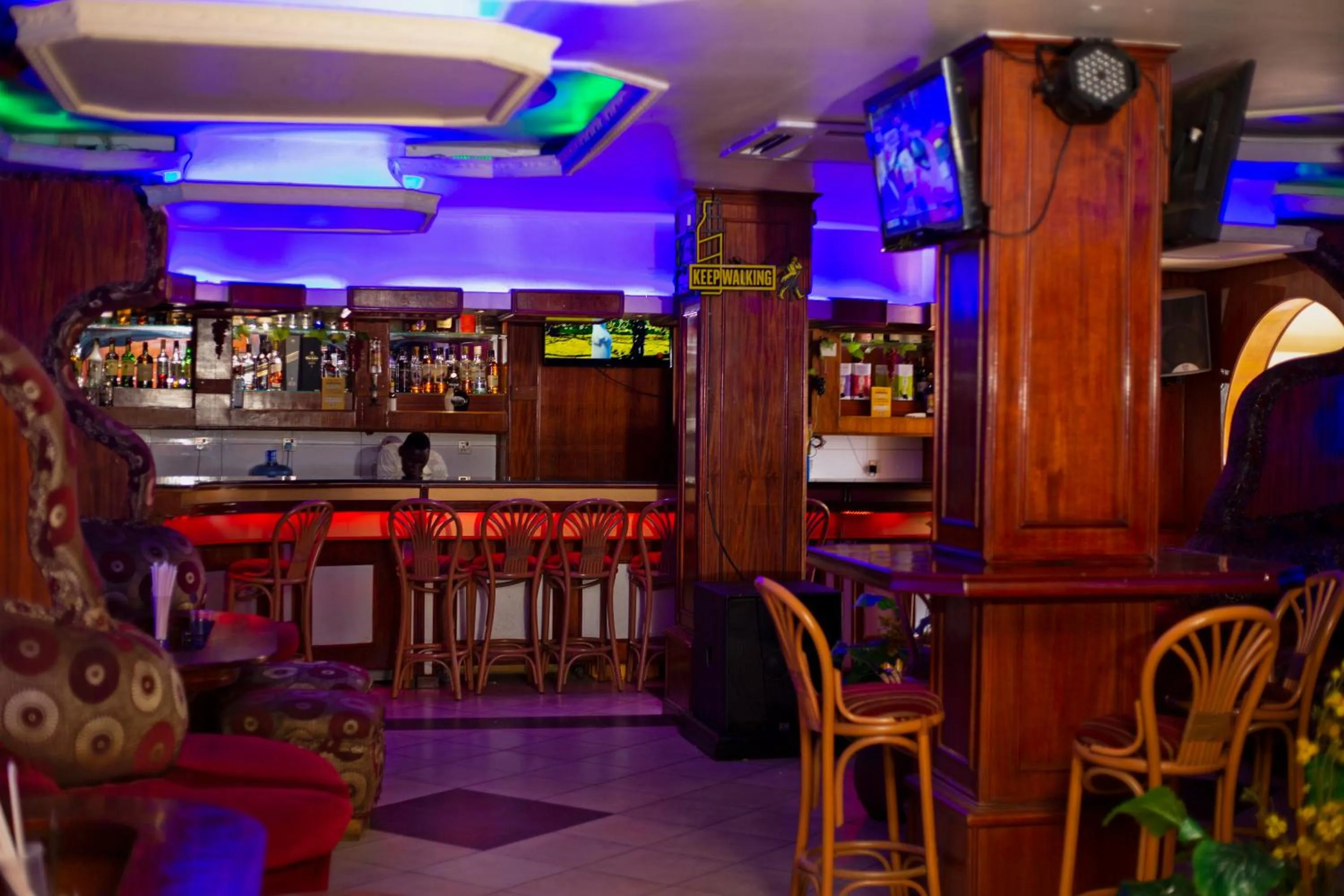 Lounge or bar in The Tick Hotel