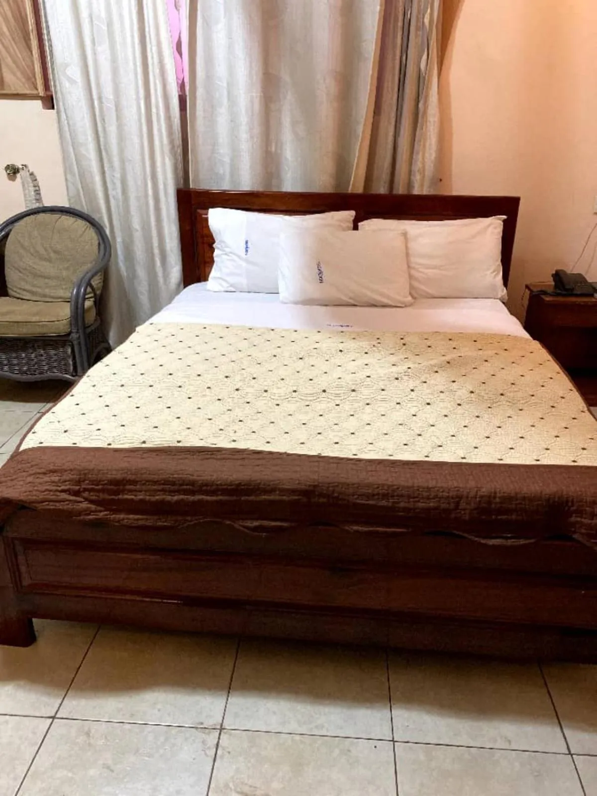 Bed in The Tick Hotel