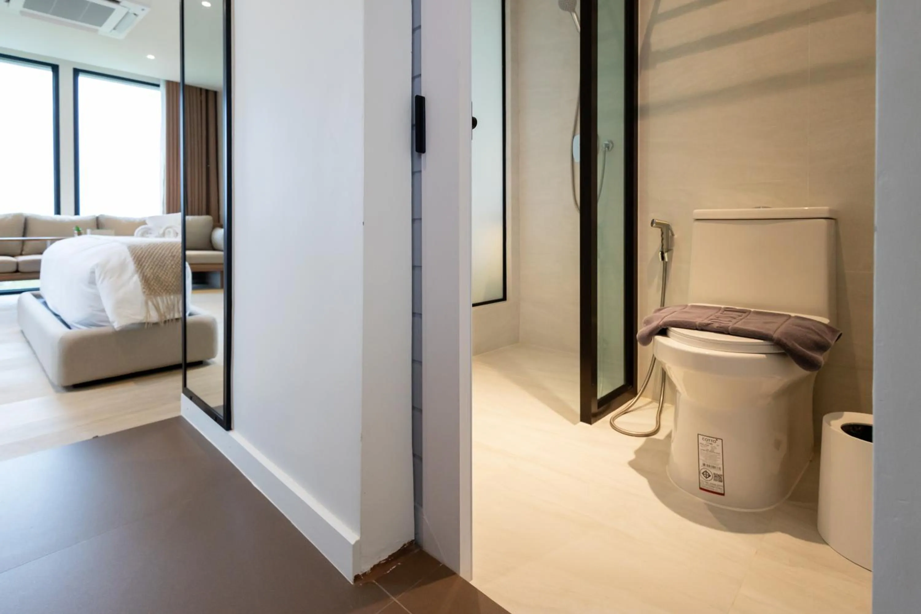 Toilet in GOOD Nakhonsawan Hotel