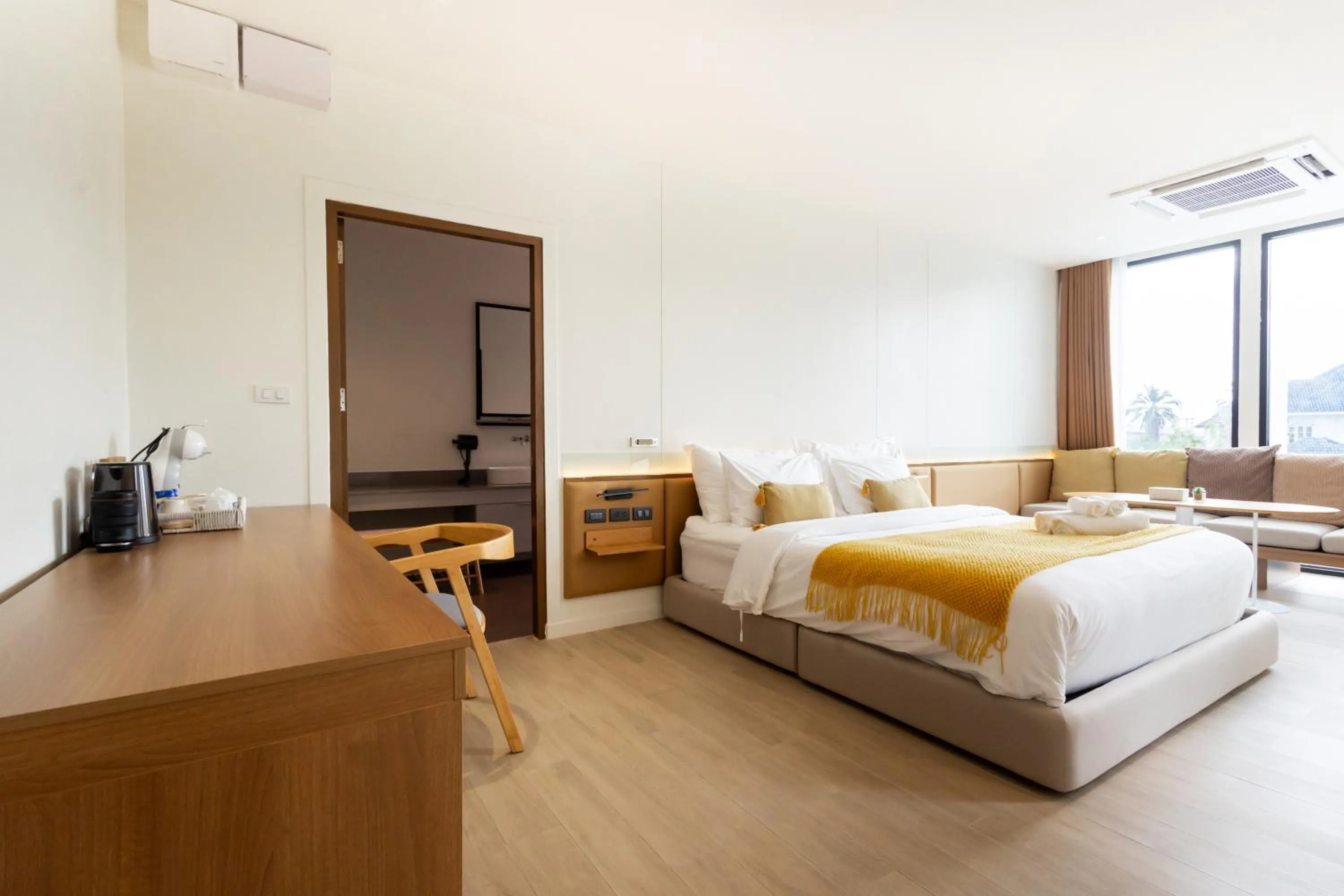 Photo of the whole room, Bed in GOOD Nakhonsawan Hotel