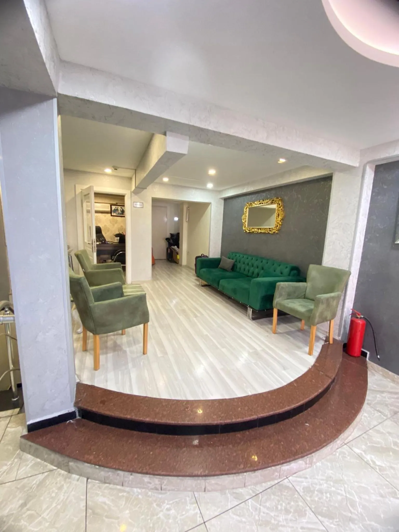 Lobby or reception in Abam Hotel