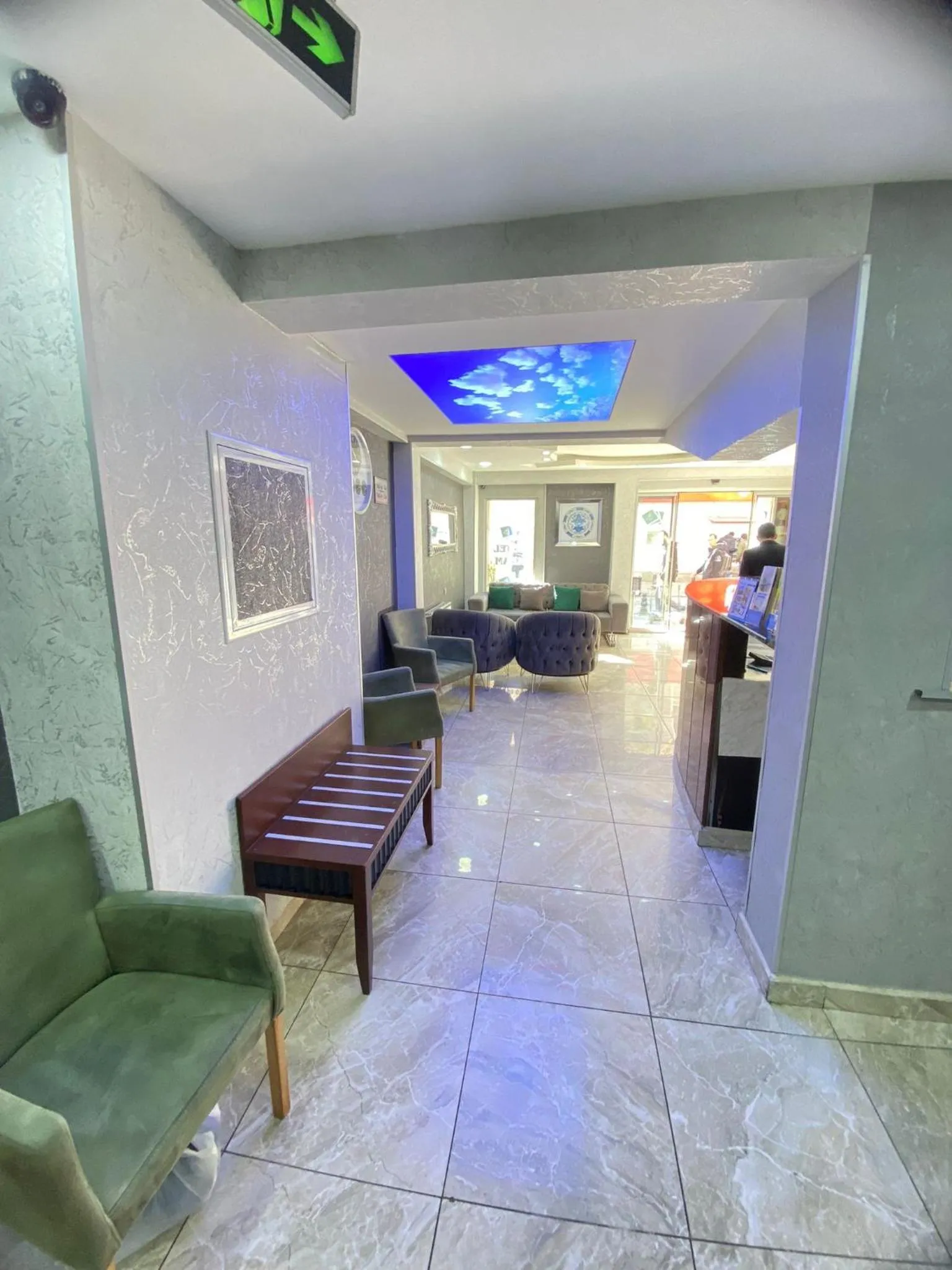 Lobby or reception in Abam Hotel