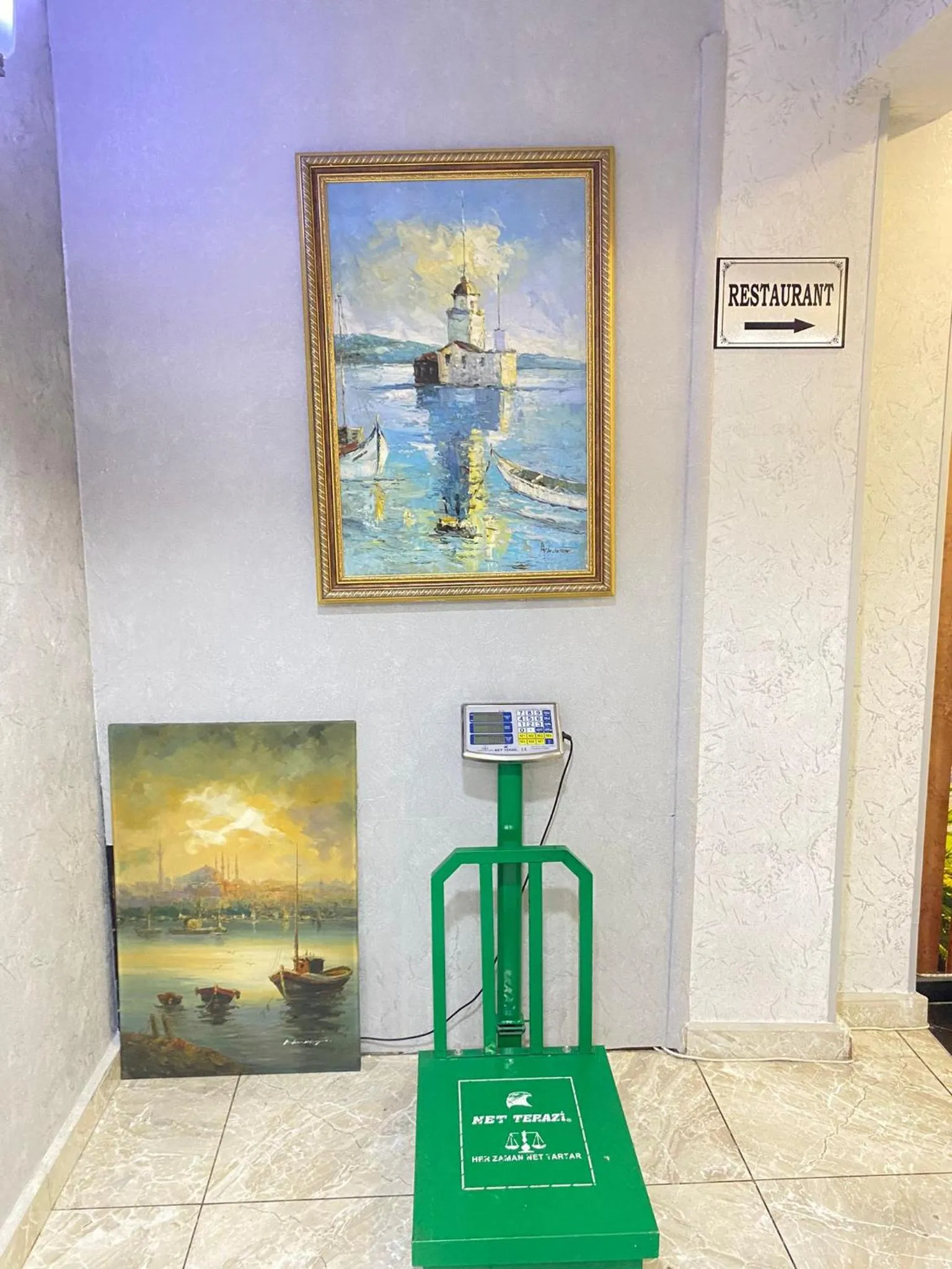 Lobby or reception in Abam Hotel