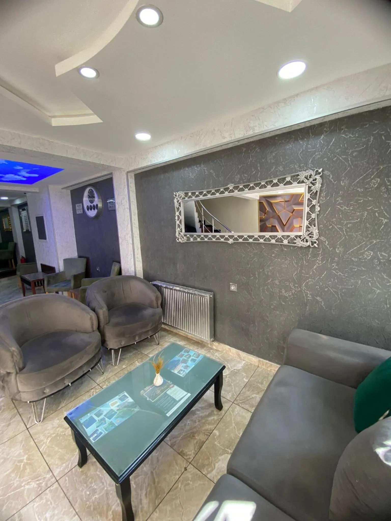 Lobby or reception in Abam Hotel