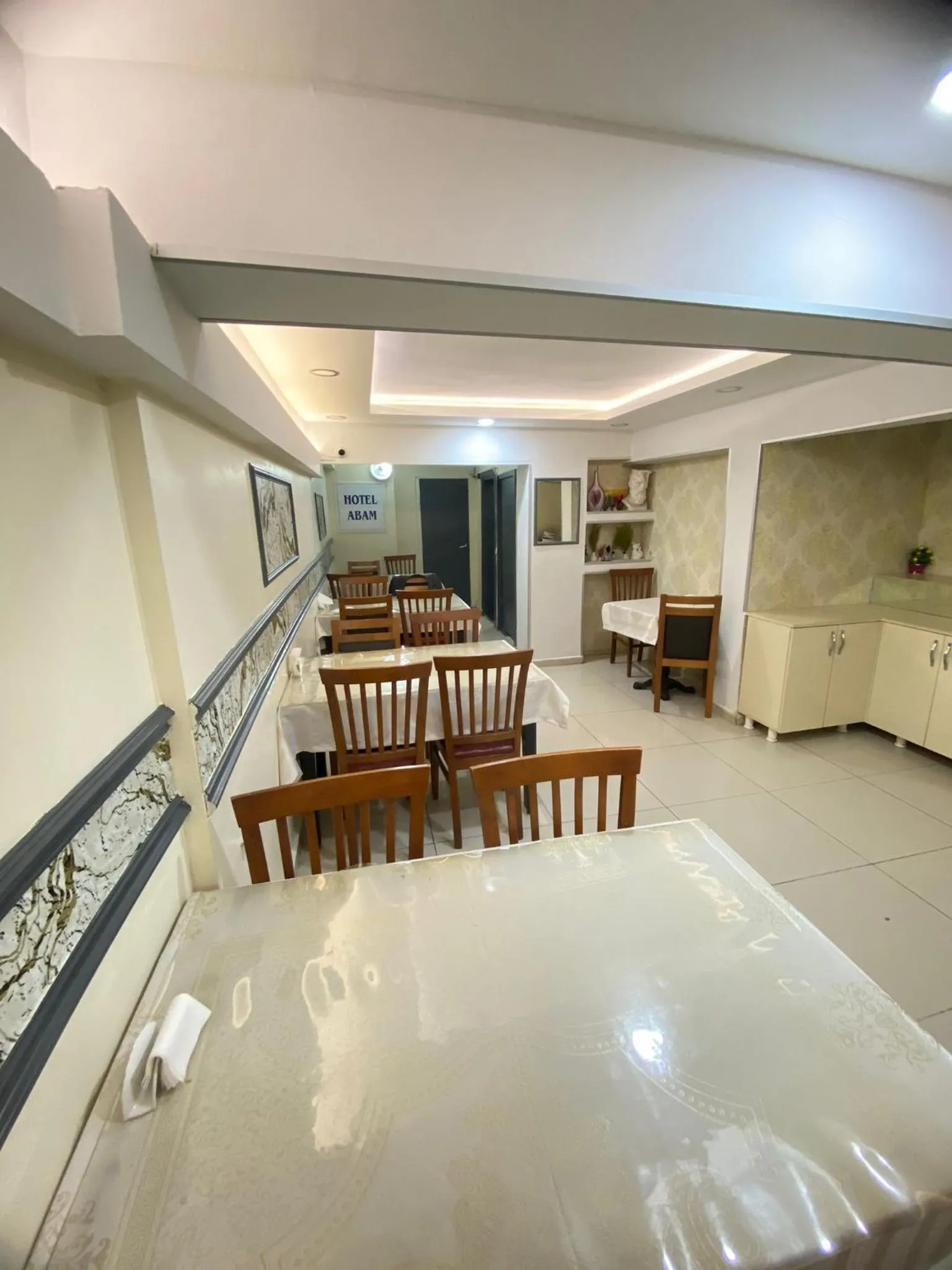 Lobby or reception in Abam Hotel