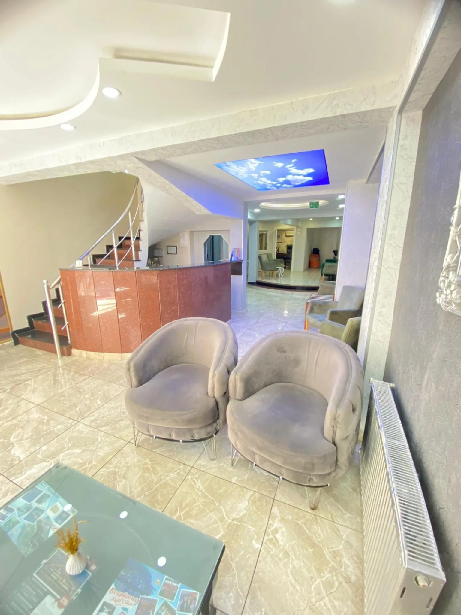 Lobby or reception in Abam Hotel