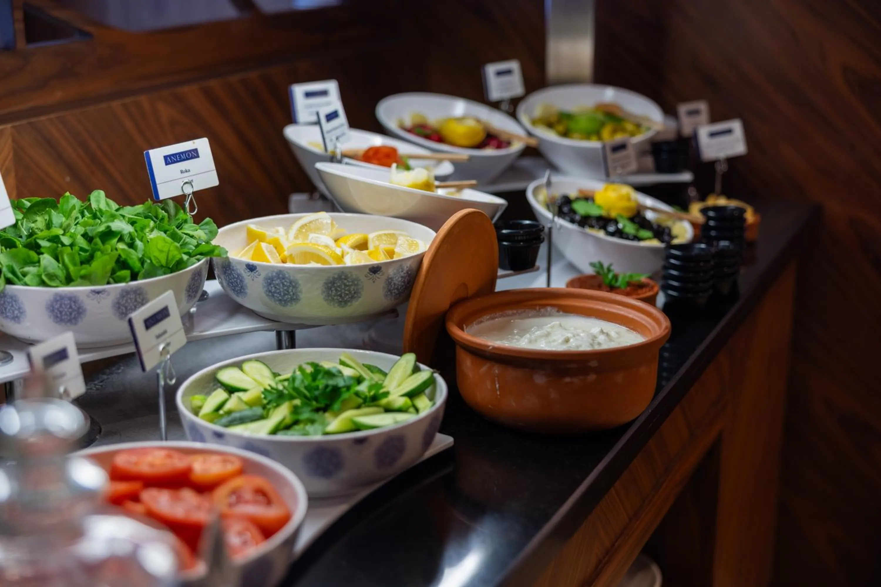 Buffet breakfast in Anemon Bursa Otel