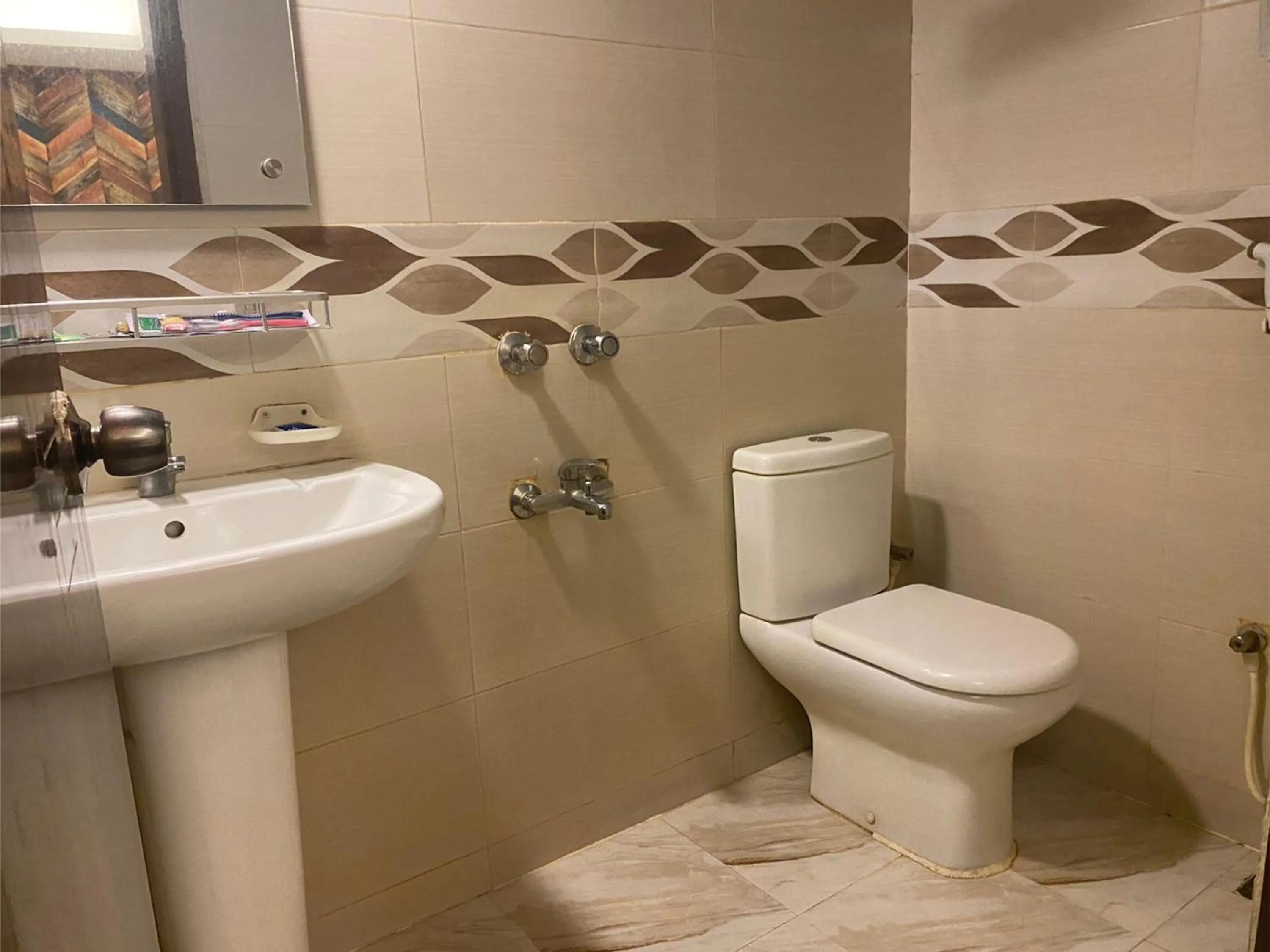 Shower in New Hotel Grand View