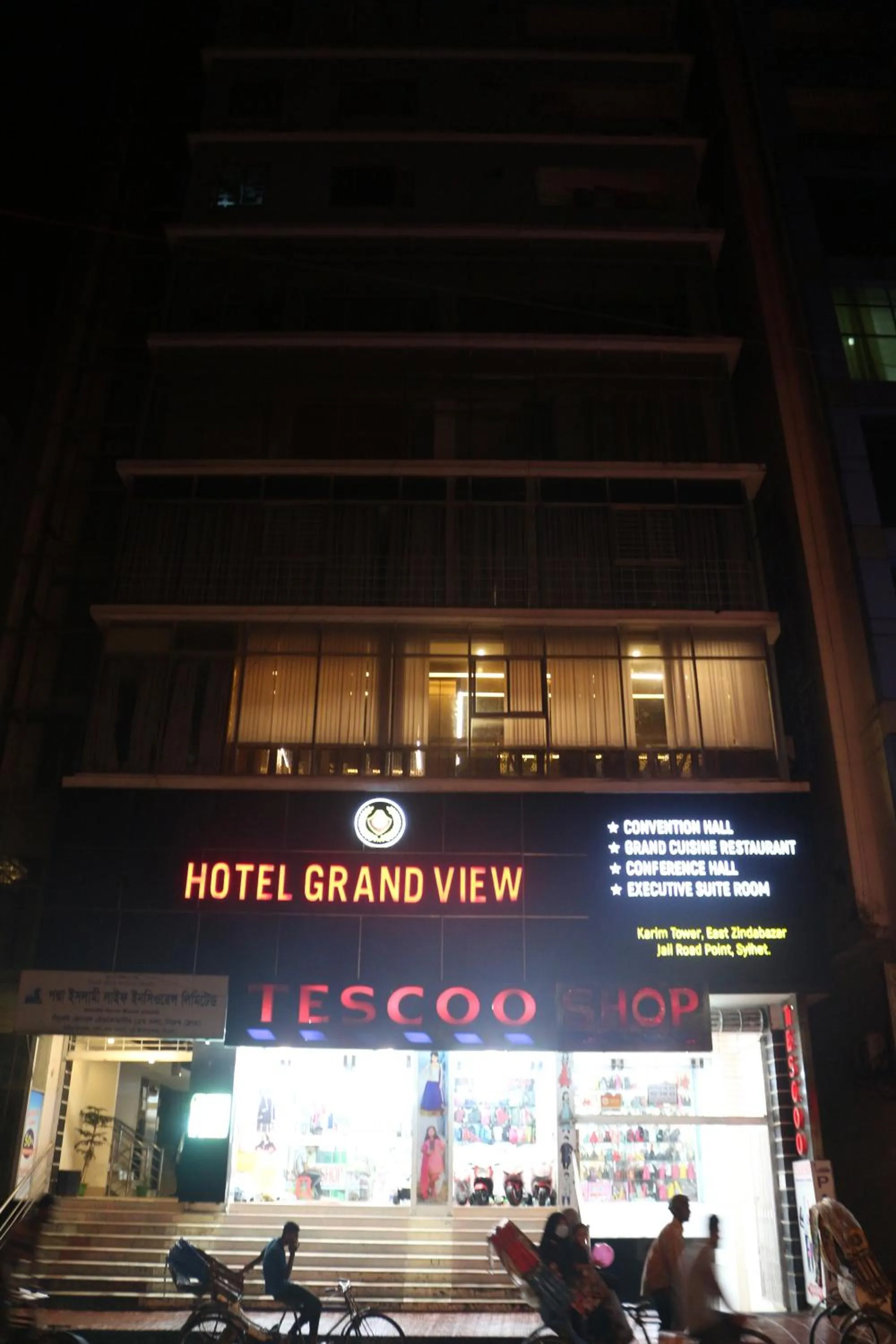Property building in New Hotel Grand View