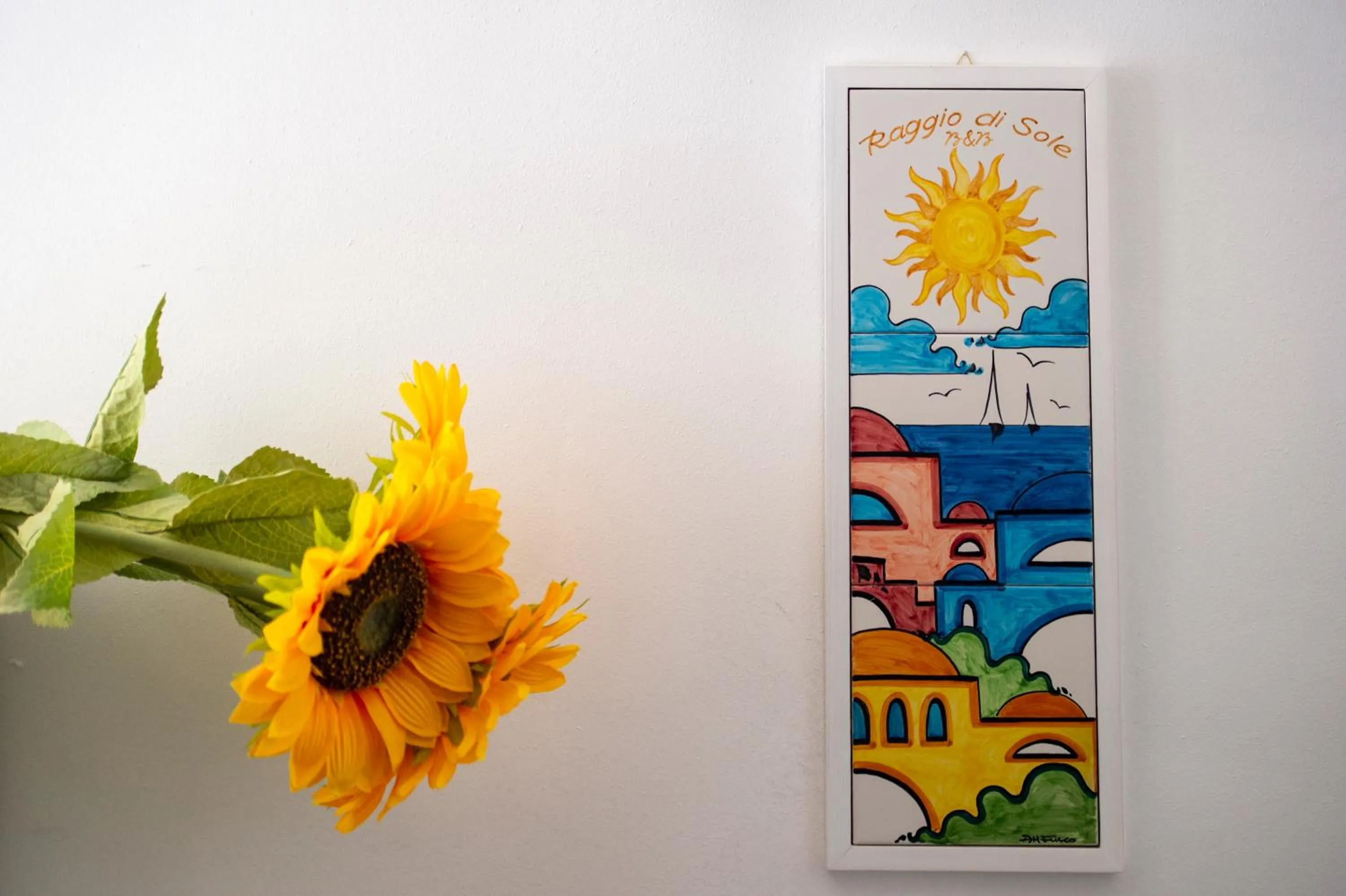 Decorative detail in Raggio di Sole