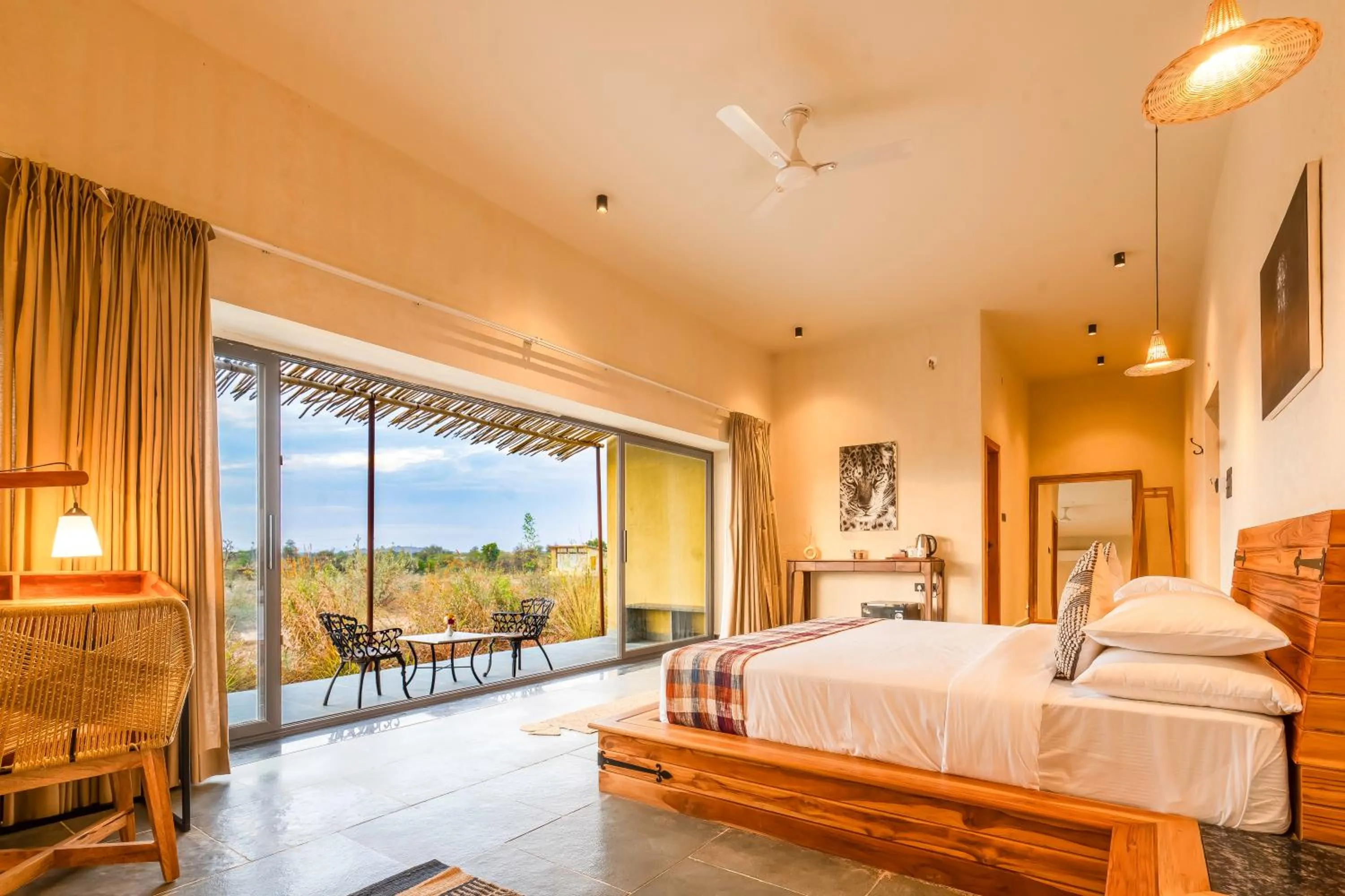 Bedroom, Bed in KURJA Jawai